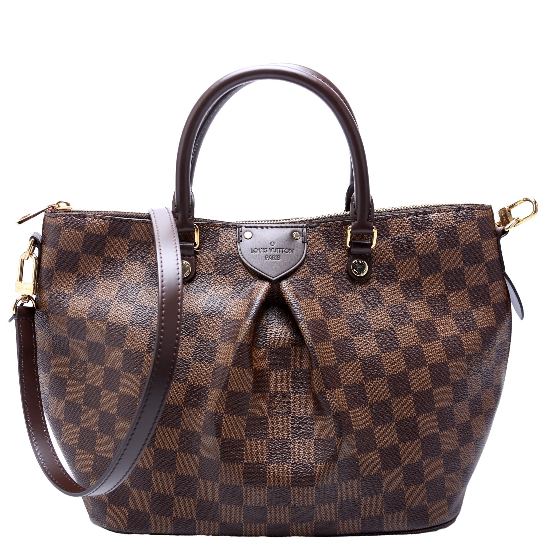 Louis Vuitton Siena Ebene PM Damier Handbag Ebene 9
