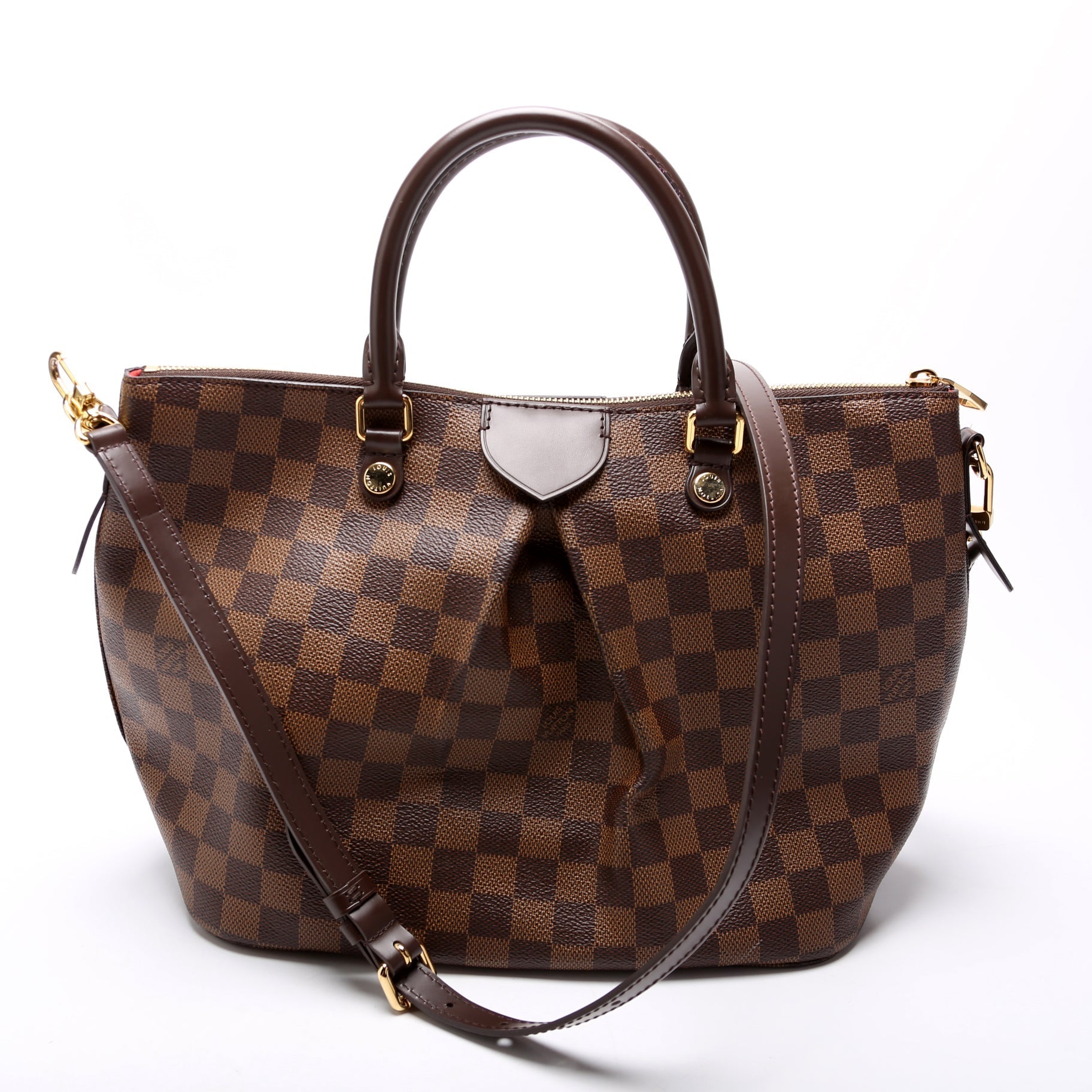 Louis Vuitton Siena Ebene PM Damier Handbag Ebene 9