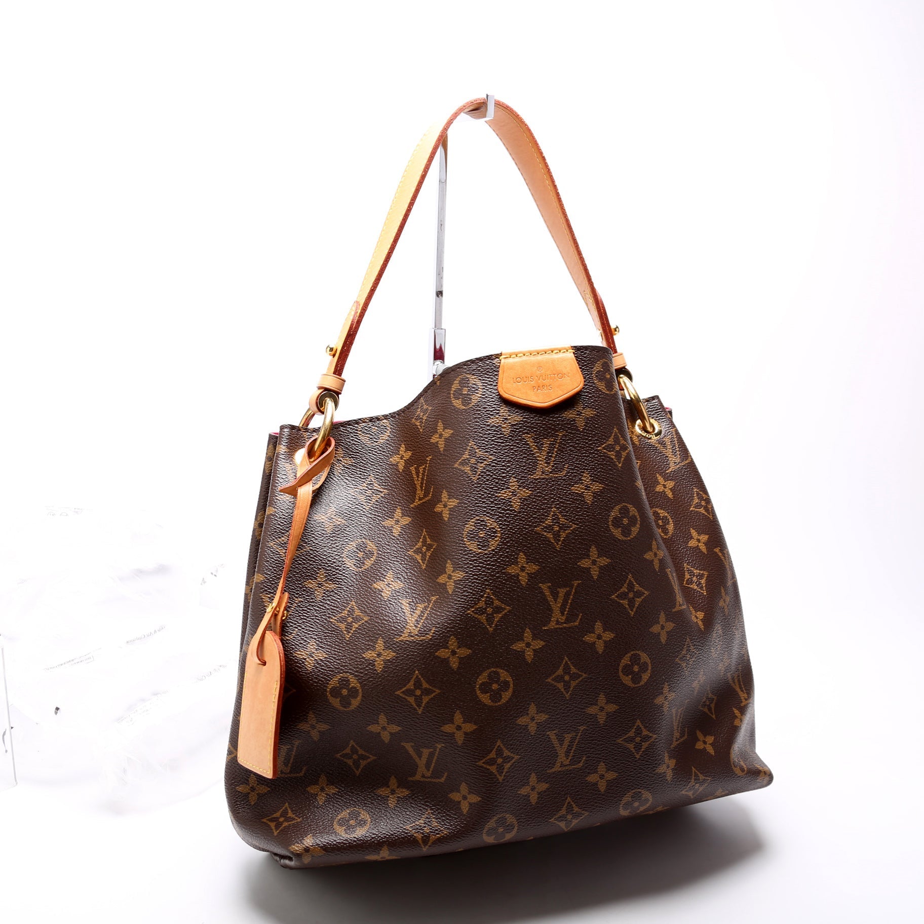 Louis Vuitton Graceful PM Monogram Pink Handbag
