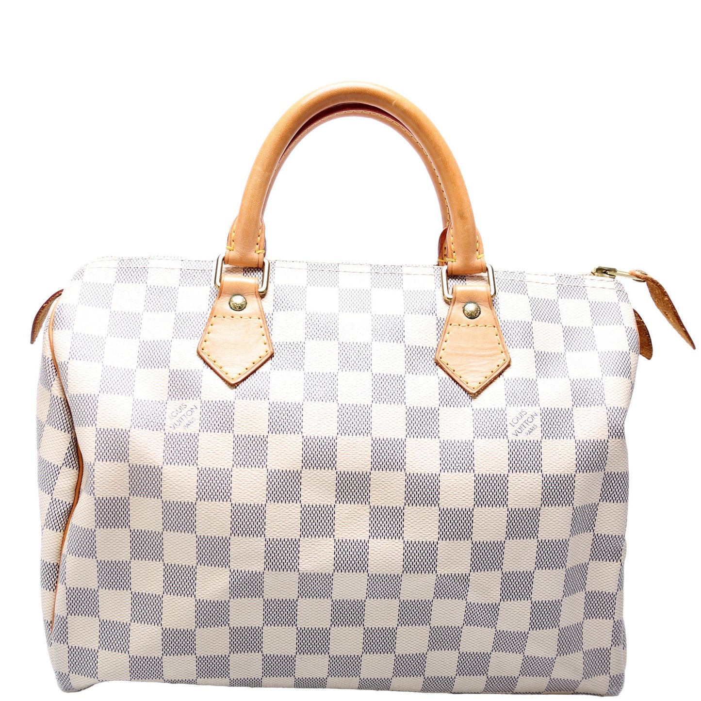 Louis Vuitton Speedy 30 Azur Damier Handbag Azur 46
