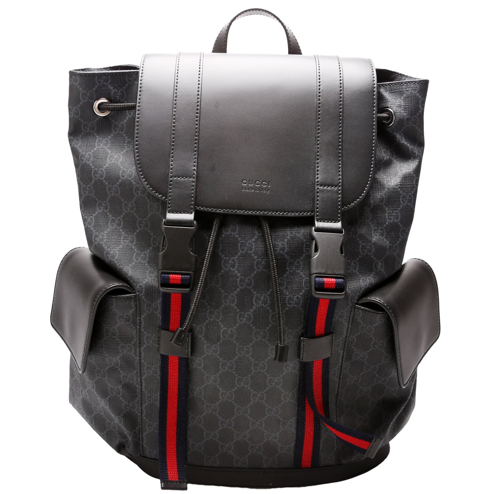 Gucci GG Supreme Backpack Black