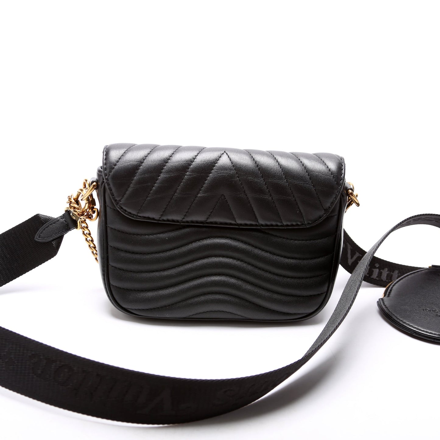 Louis Vuitton New Wave Multi Pochette Black Clutch Bag