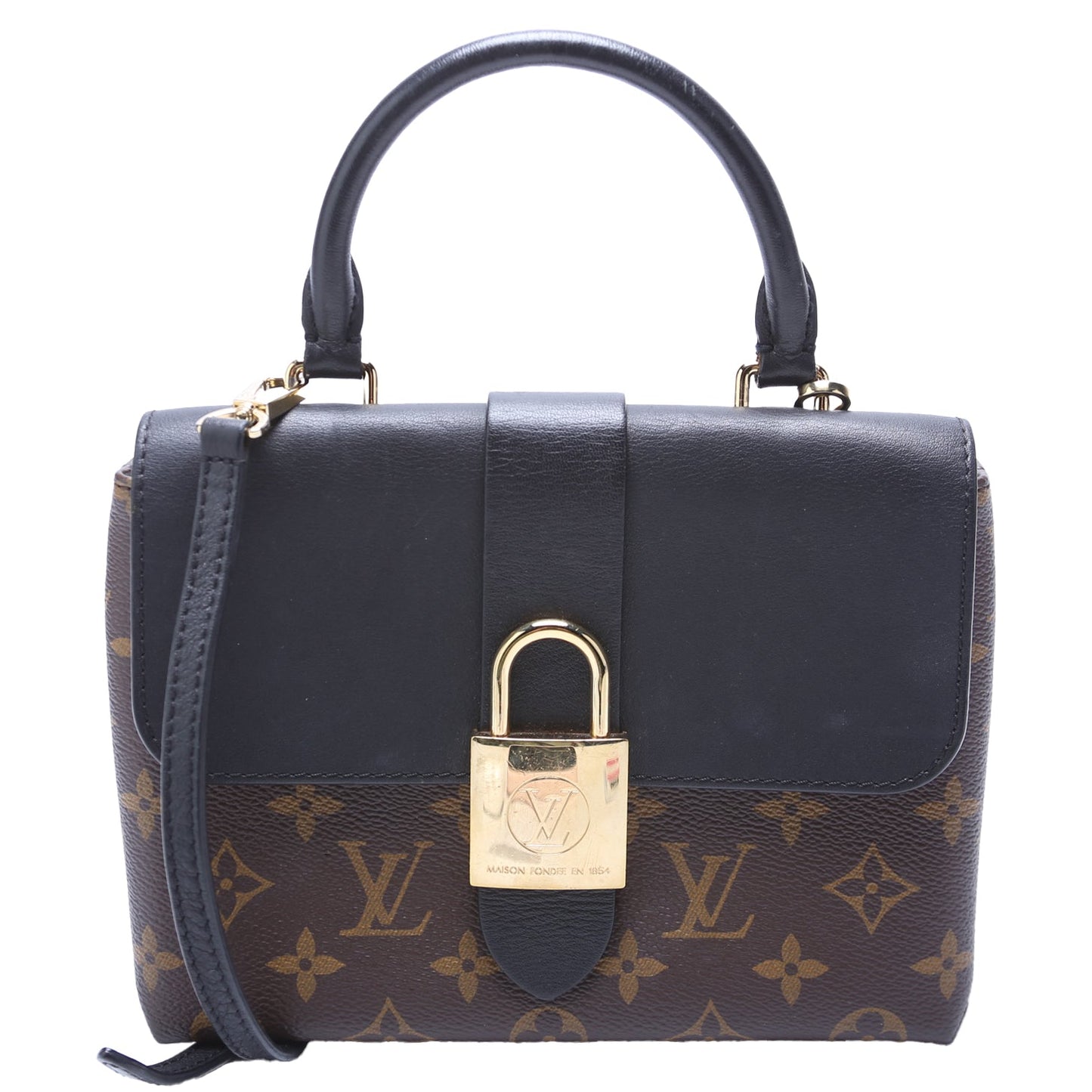 Louis Vuitton Locky BB Monogram Black Handbag