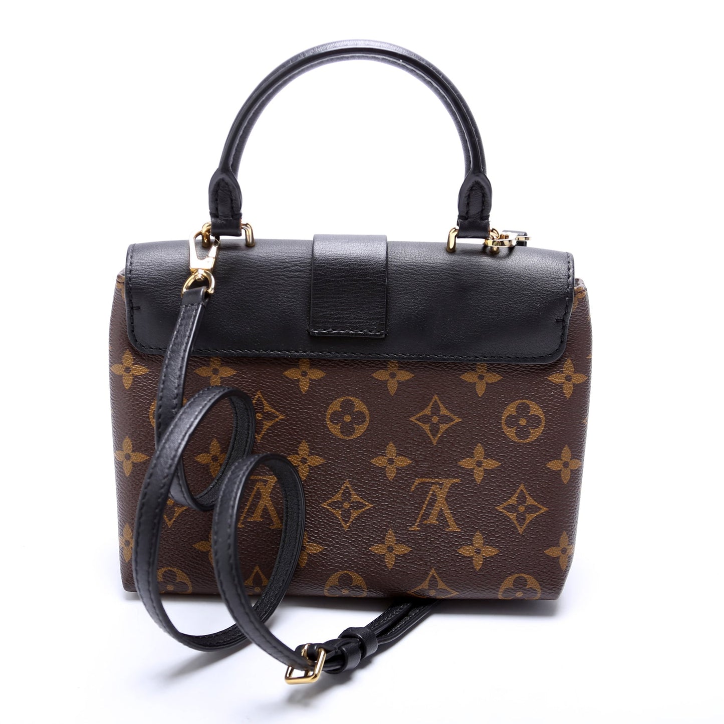 Louis Vuitton Locky BB Monogram Black Handbag