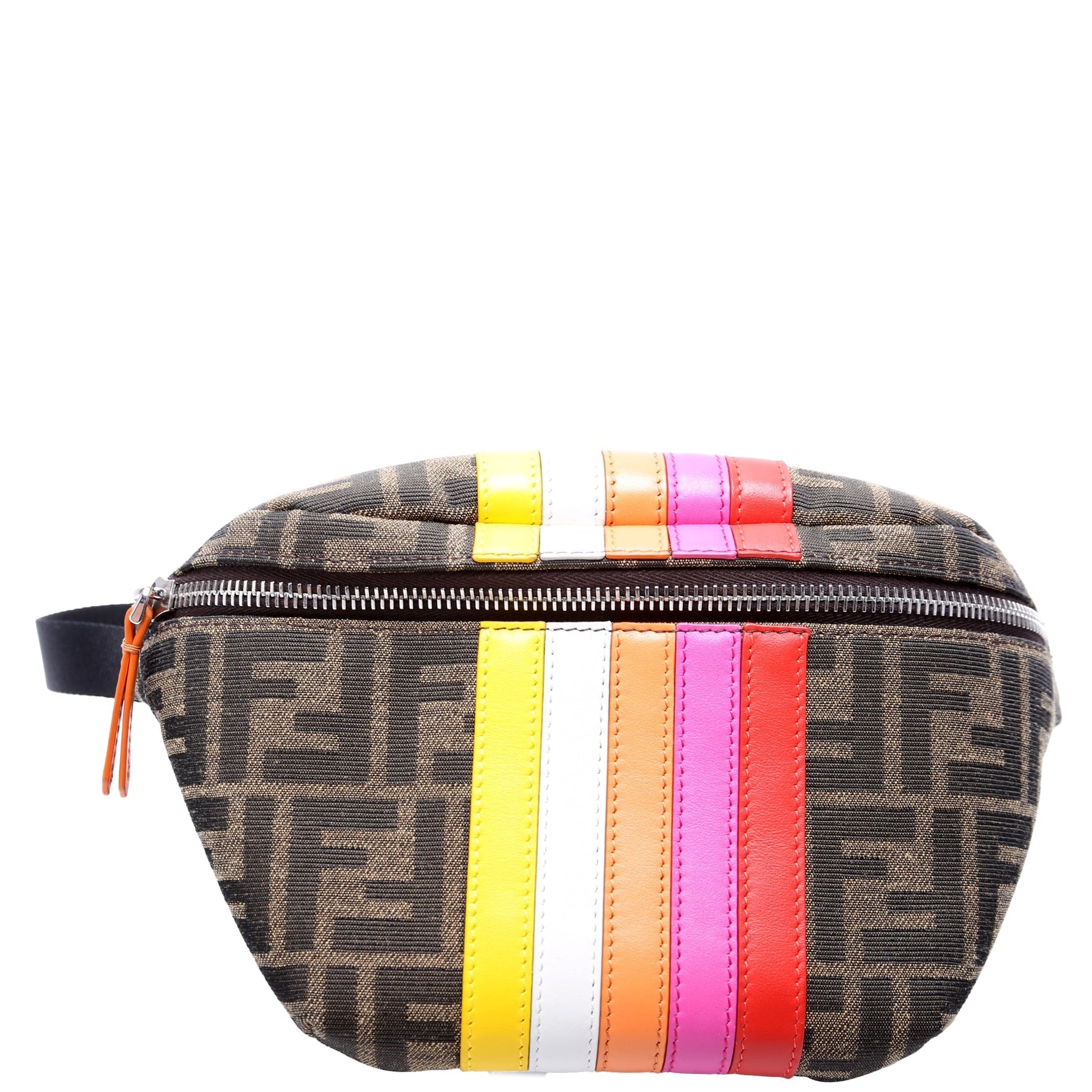 Fendi Zucca Kids Belt 7Vb011 Bag Canvas