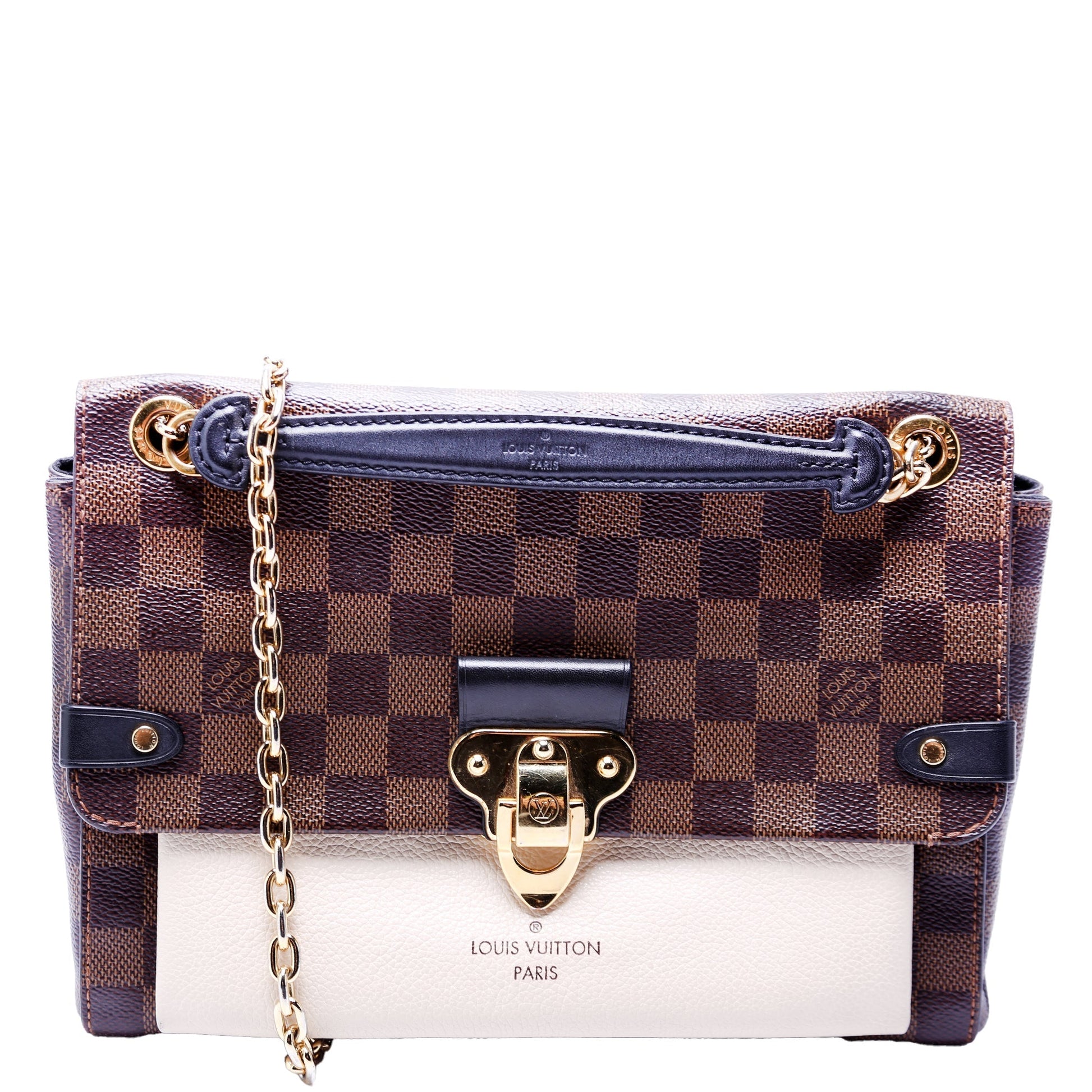 Louis Vuitton Vavin NM Ebene Cream PM Damier Handbag