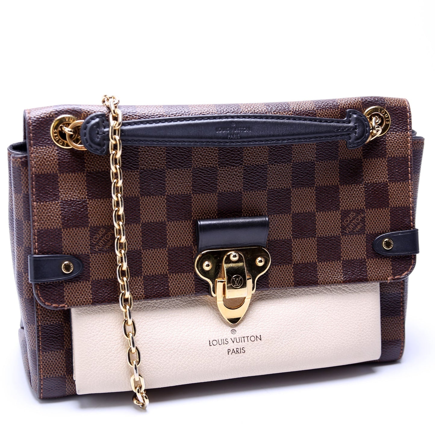 Louis Vuitton Vavin NM Ebene Cream PM Damier Handbag