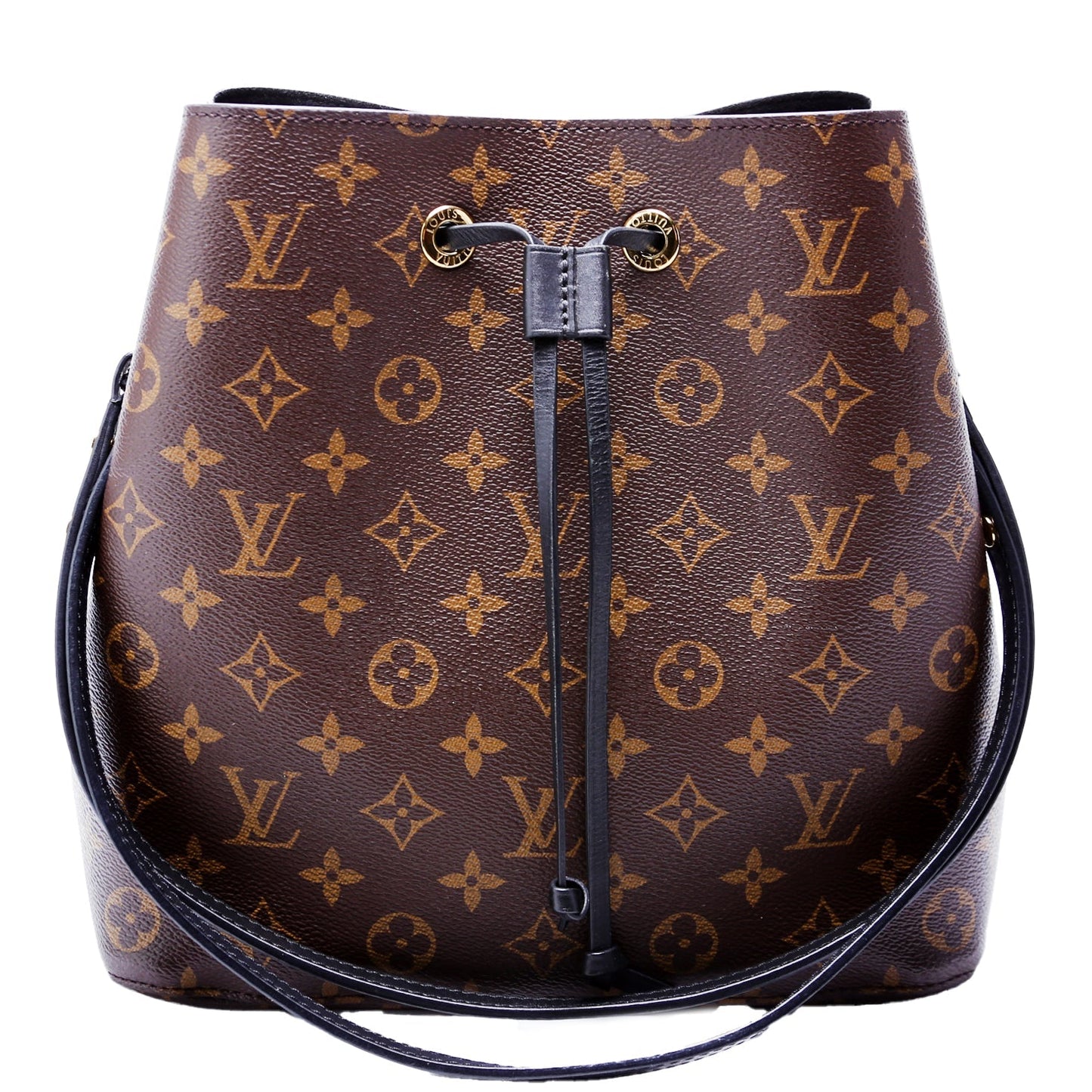 Louis Vuitton Neonoe Monogram Black Handbag Monogram Black