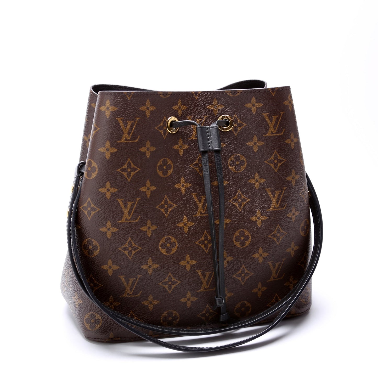 Louis Vuitton Neonoe Monogram Black Handbag Monogram Black