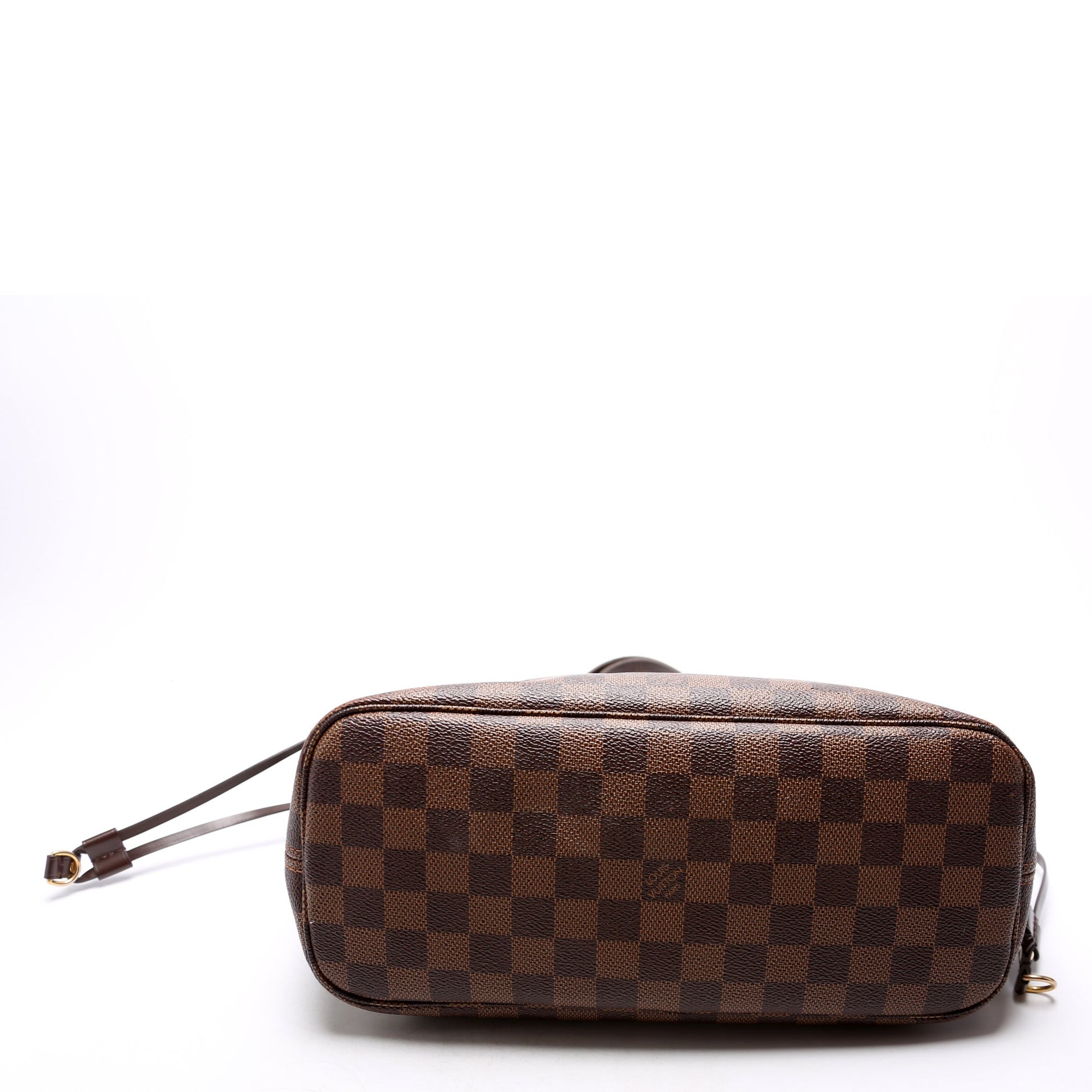 Louis Vuitton Neverfull PM Ebene Damier Red Tote Bag