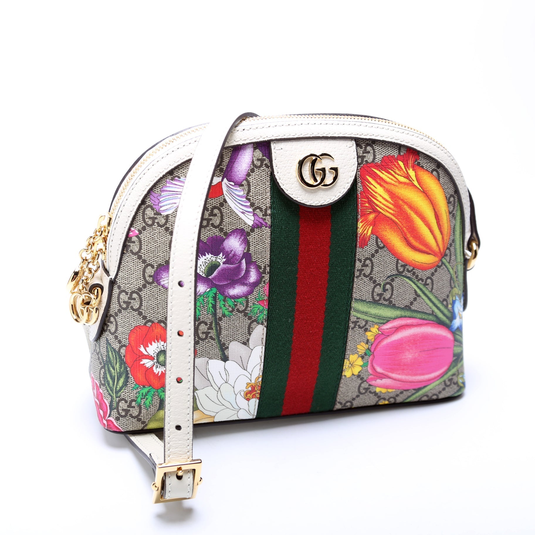 Gucci Ophidia GG Flora Small Crossbody Bag Crossbody 4