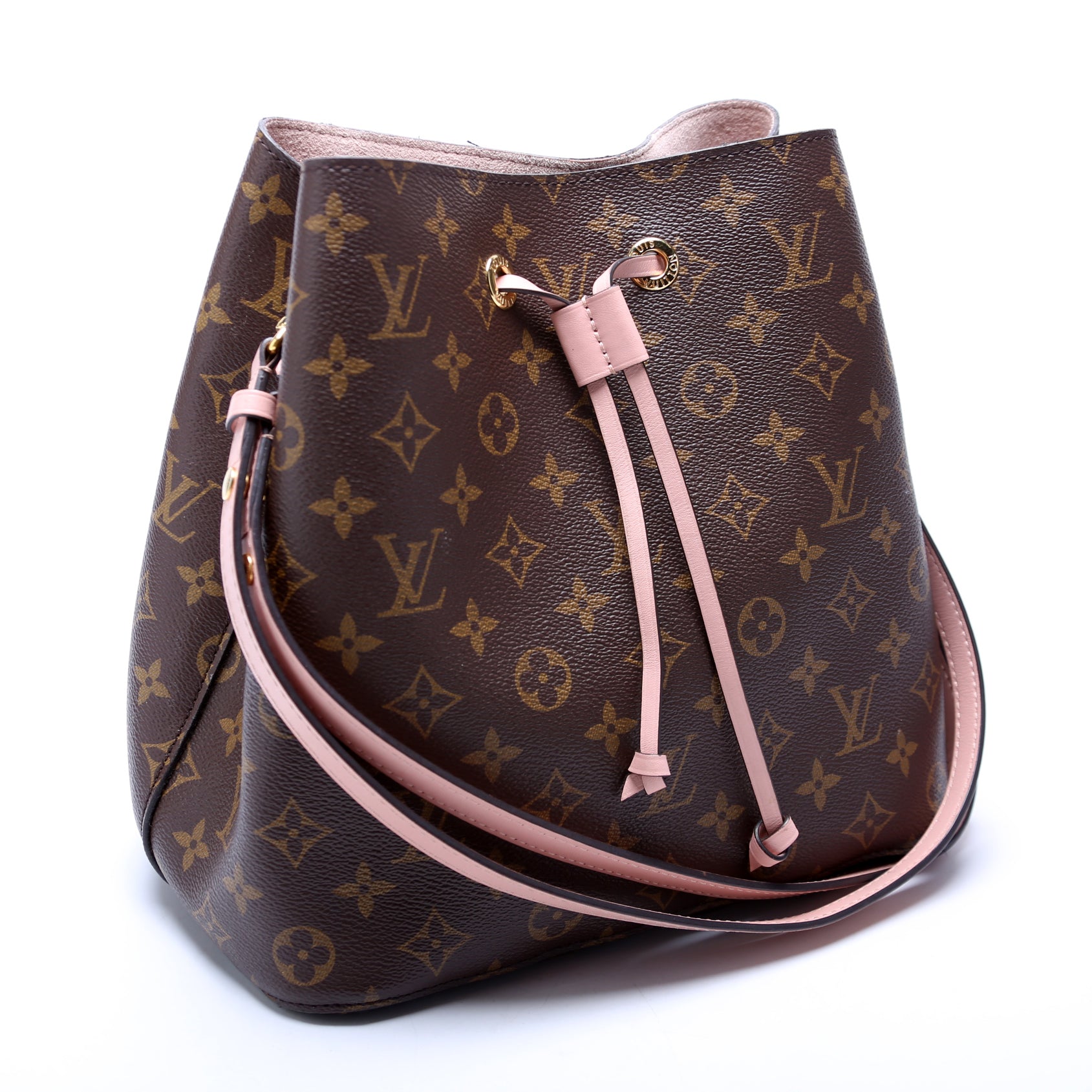 Louis Vuitton Neonoe Monogram Pink Handbag Pink 4