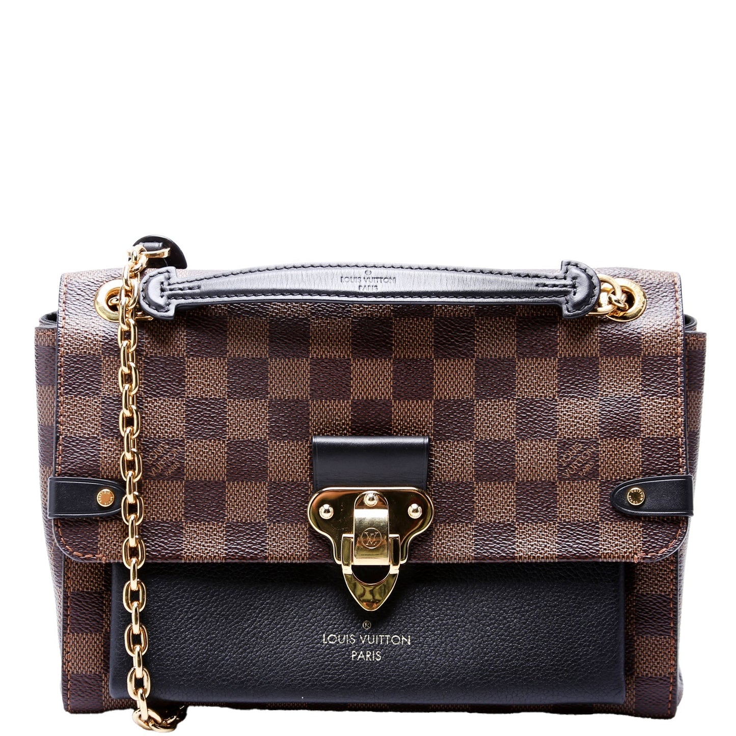 Louis Vuitton Vavin NM Ebene Black PM Damier Handbag