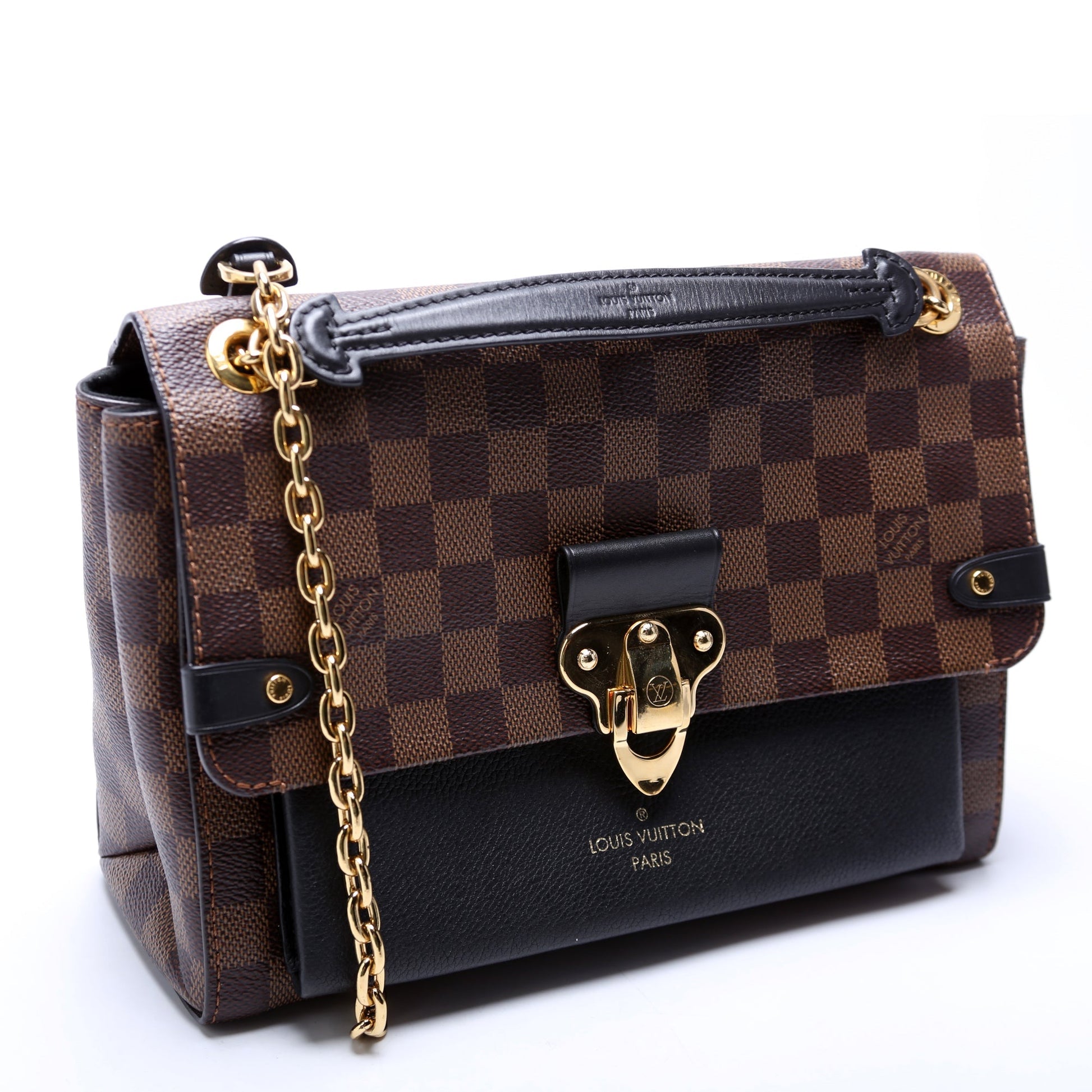 Louis Vuitton Vavin NM Ebene Black PM Damier Handbag