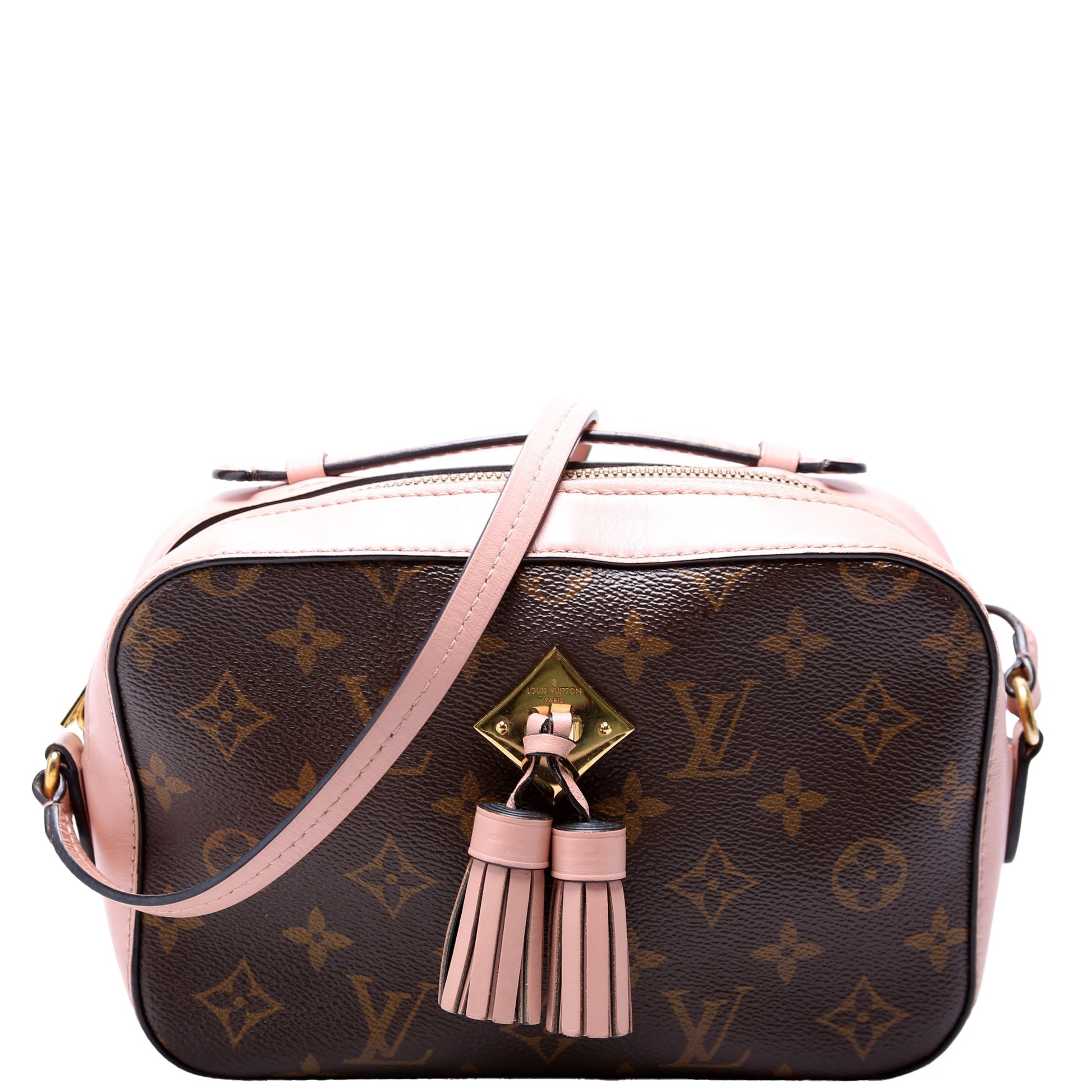 Louis Vuitton Saintogne Monogram Pink Handbag
