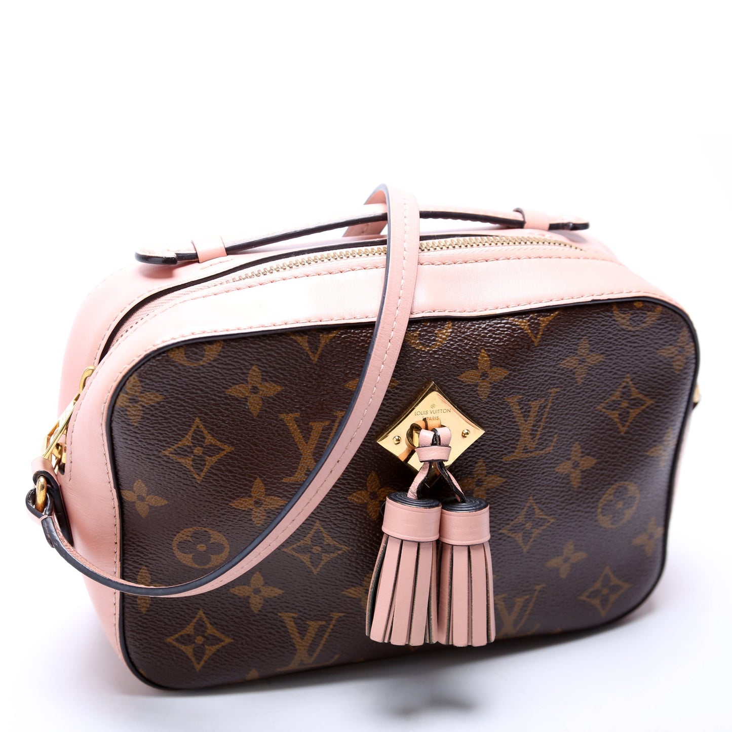 Louis Vuitton Saintogne Monogram Pink Handbag