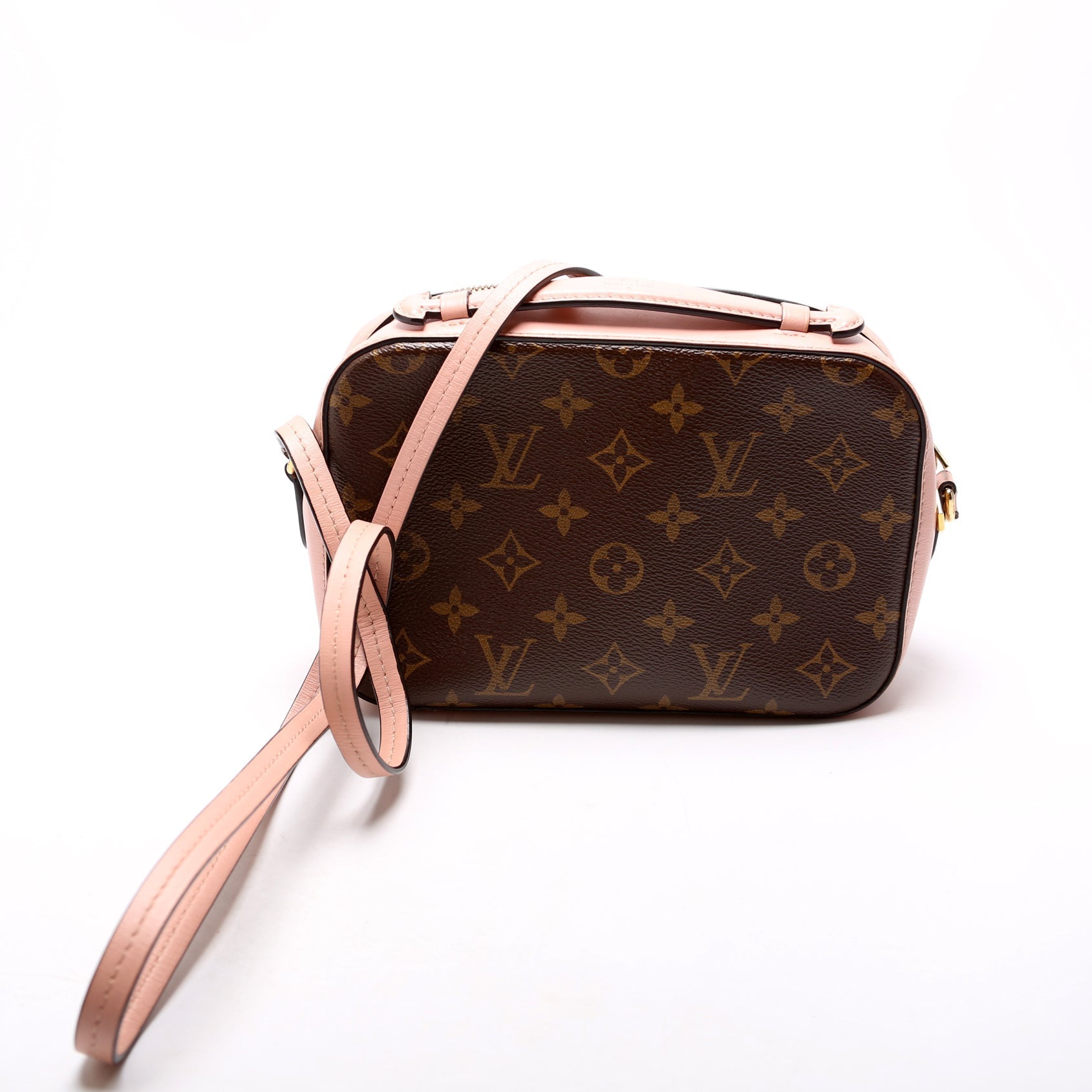 Louis Vuitton Saintogne Monogram Pink Handbag
