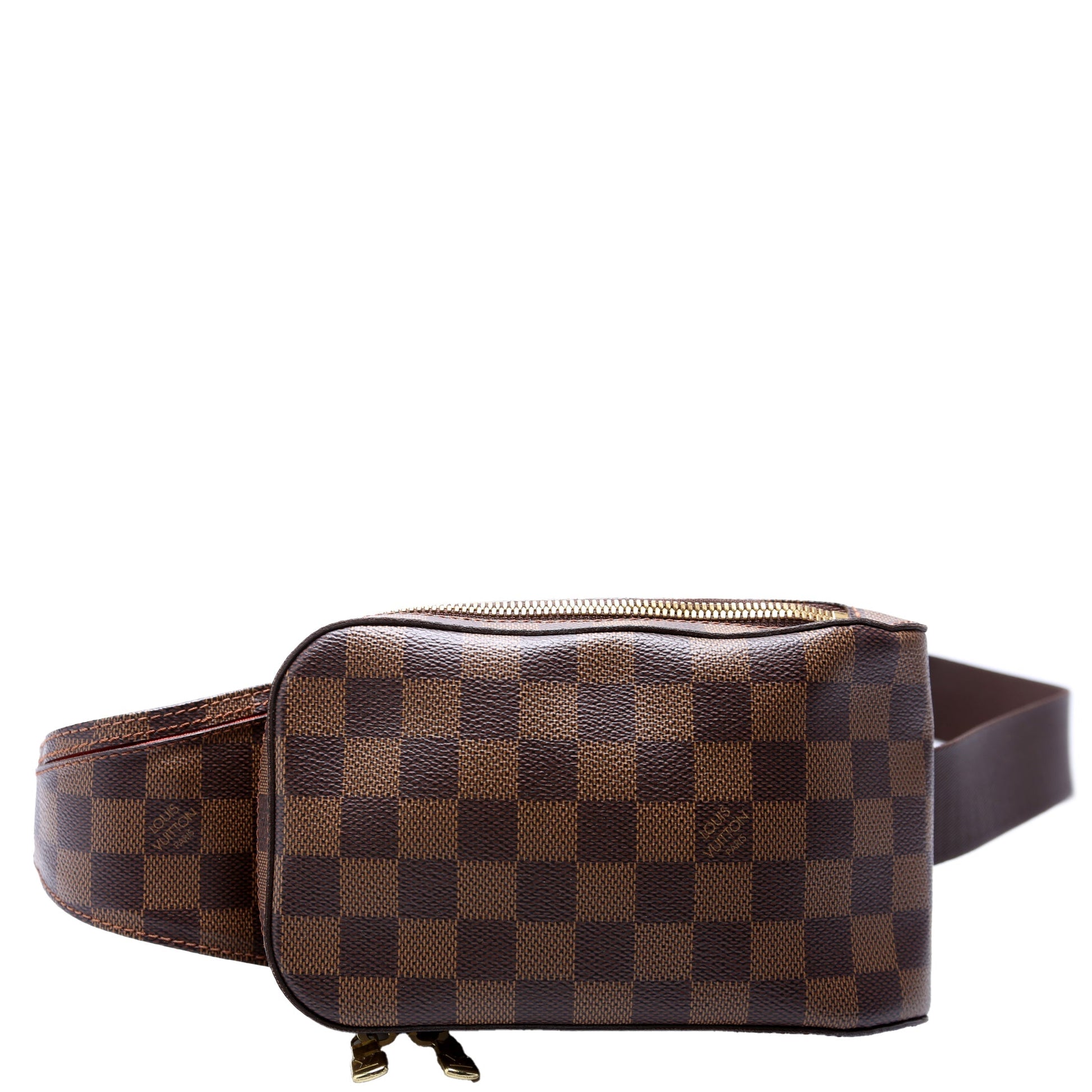 Louis Vuitton Geronimos Ebene Damier Handbag Ebene 32