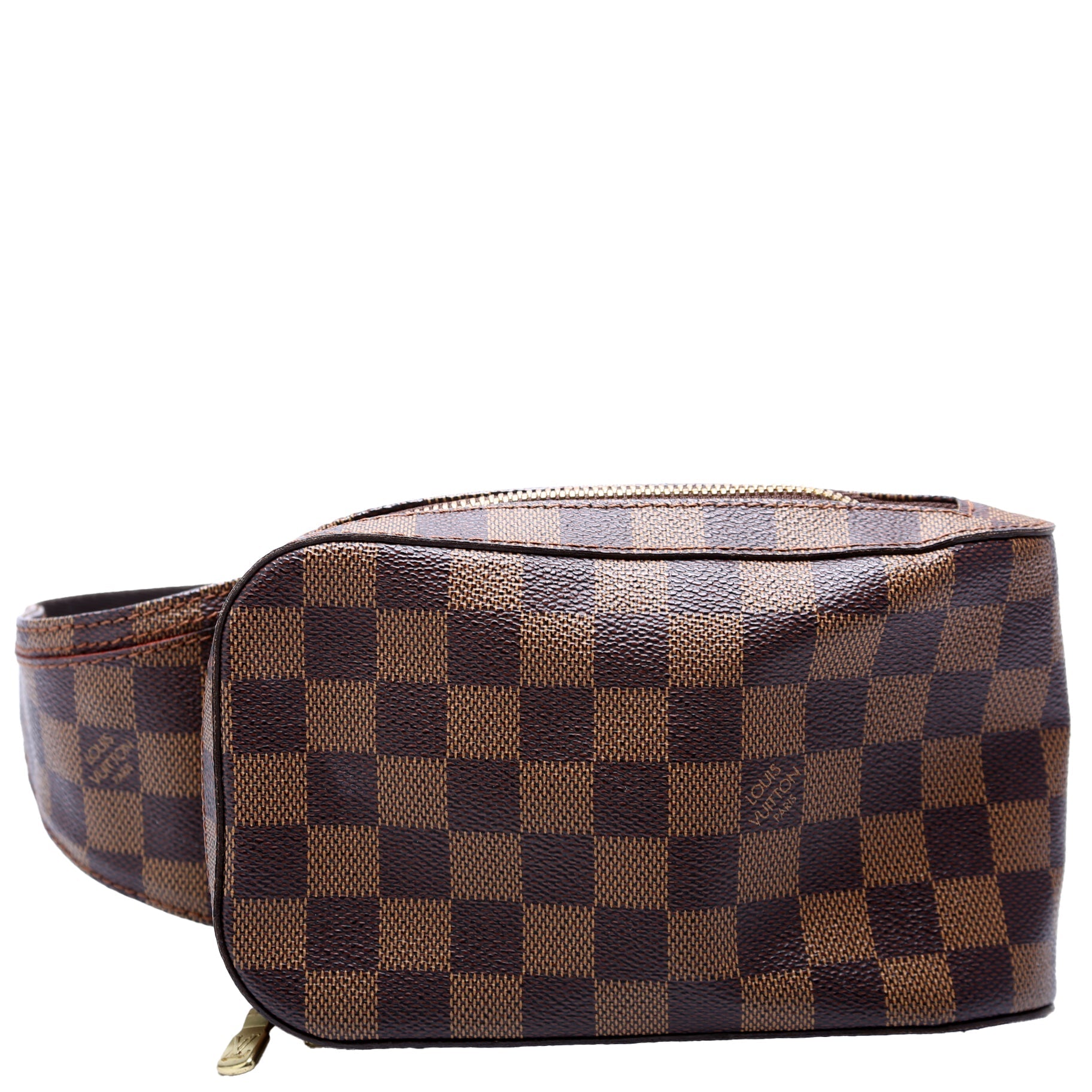 Louis Vuitton Geronimos Ebene Damier Handbag Ebene 33