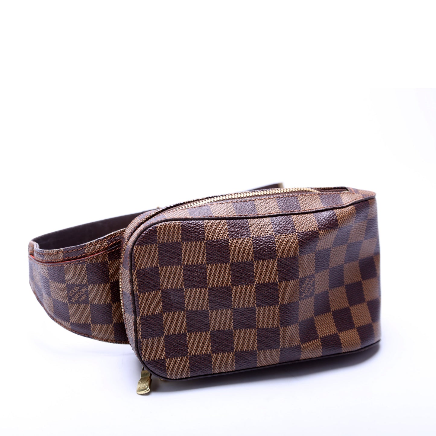 Louis Vuitton Geronimos Ebene Damier Handbag Ebene 33