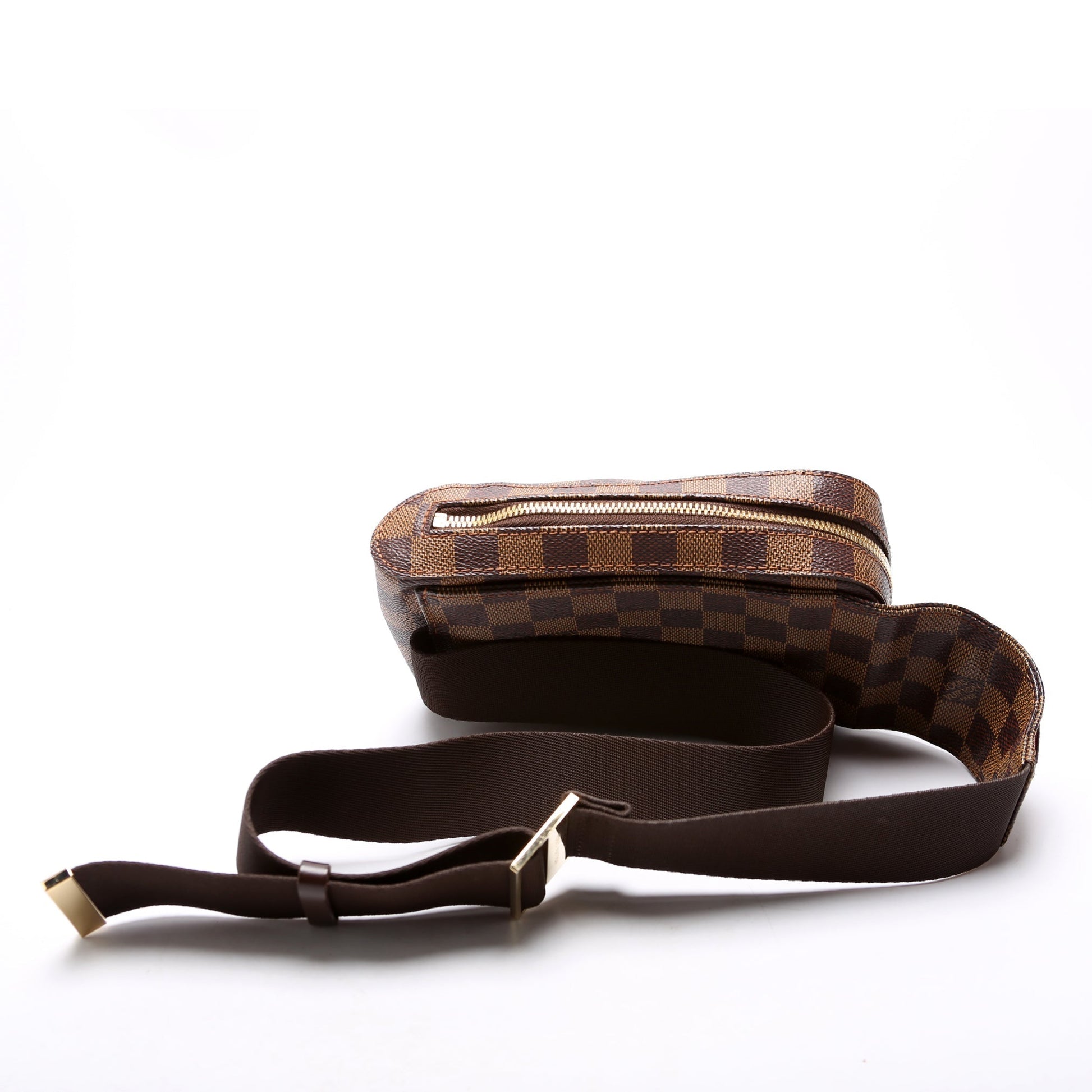 Louis Vuitton Geronimos Ebene Damier Handbag Ebene 33