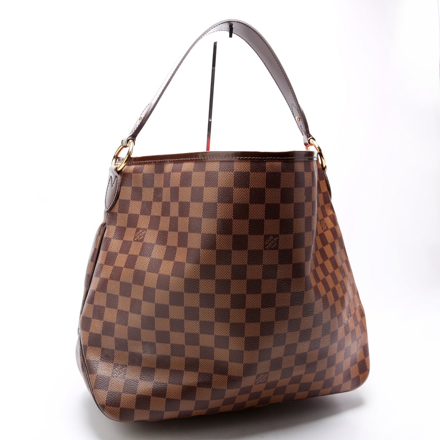 Louis Vuitton Delightful MM Ebene Damier Handbag Damier Ebene