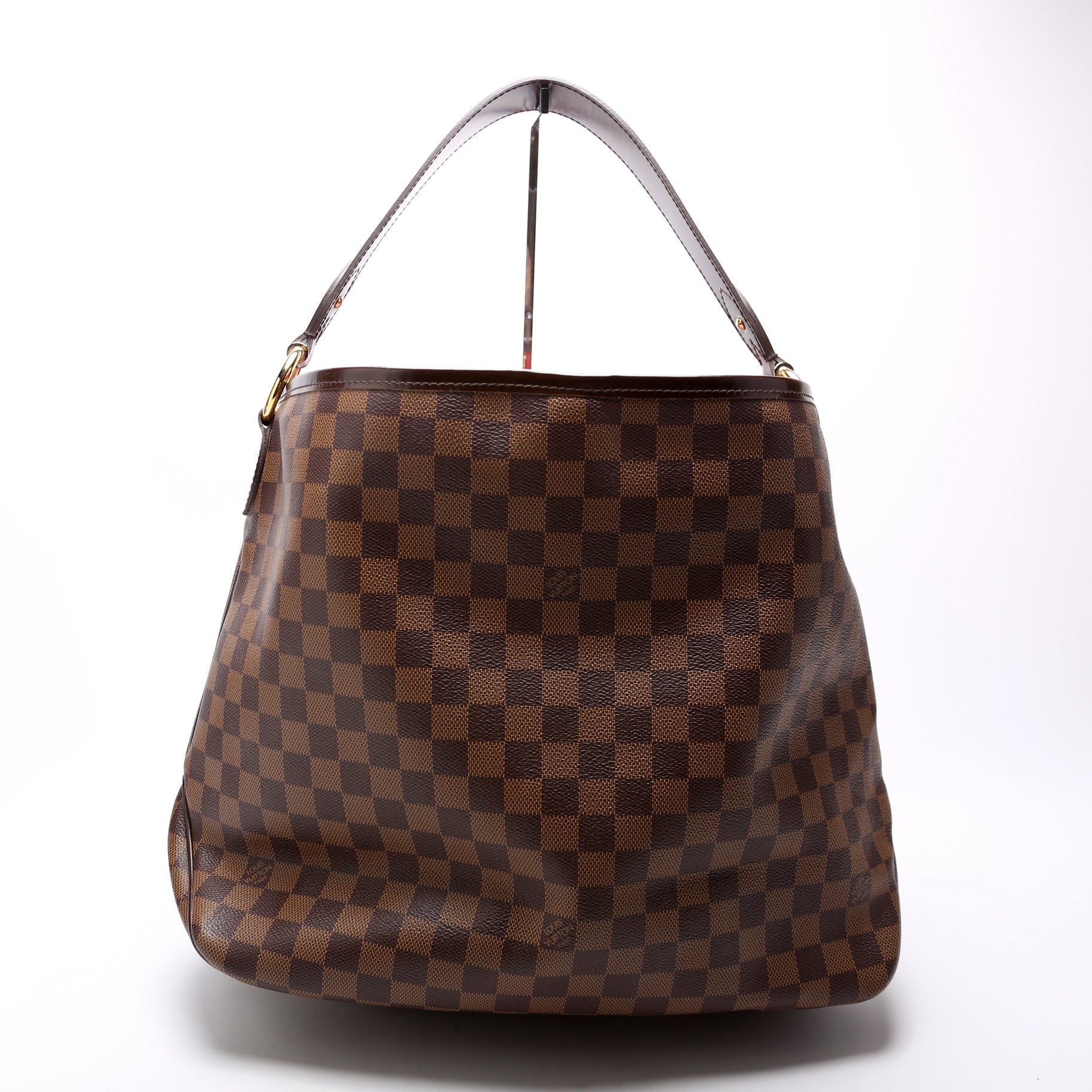 Louis Vuitton Delightful MM Ebene Damier Handbag Damier Ebene