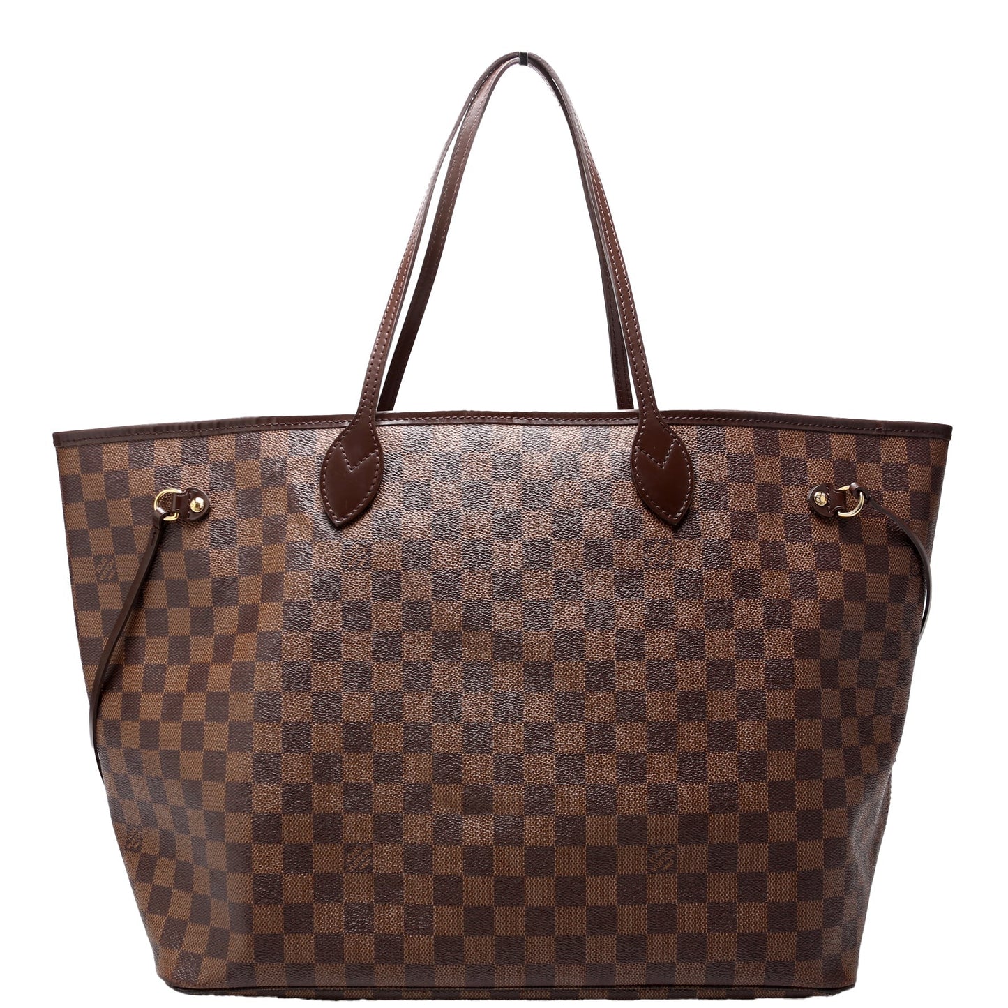 Louis Vuitton Neverfull GM Ebene Damier Red Tote Bag