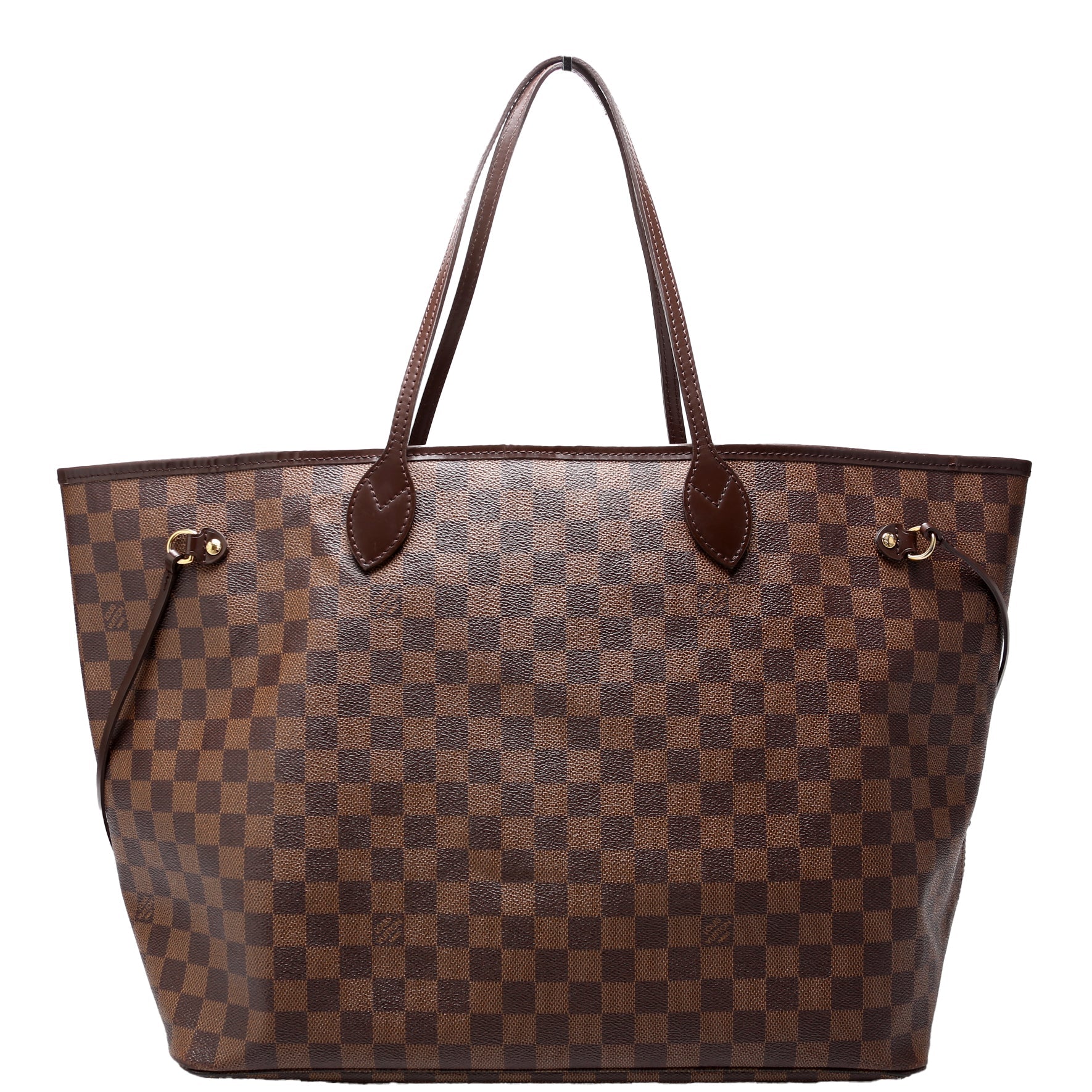 Louis Vuitton Neverfull GM Ebene Damier Red Tote Bag