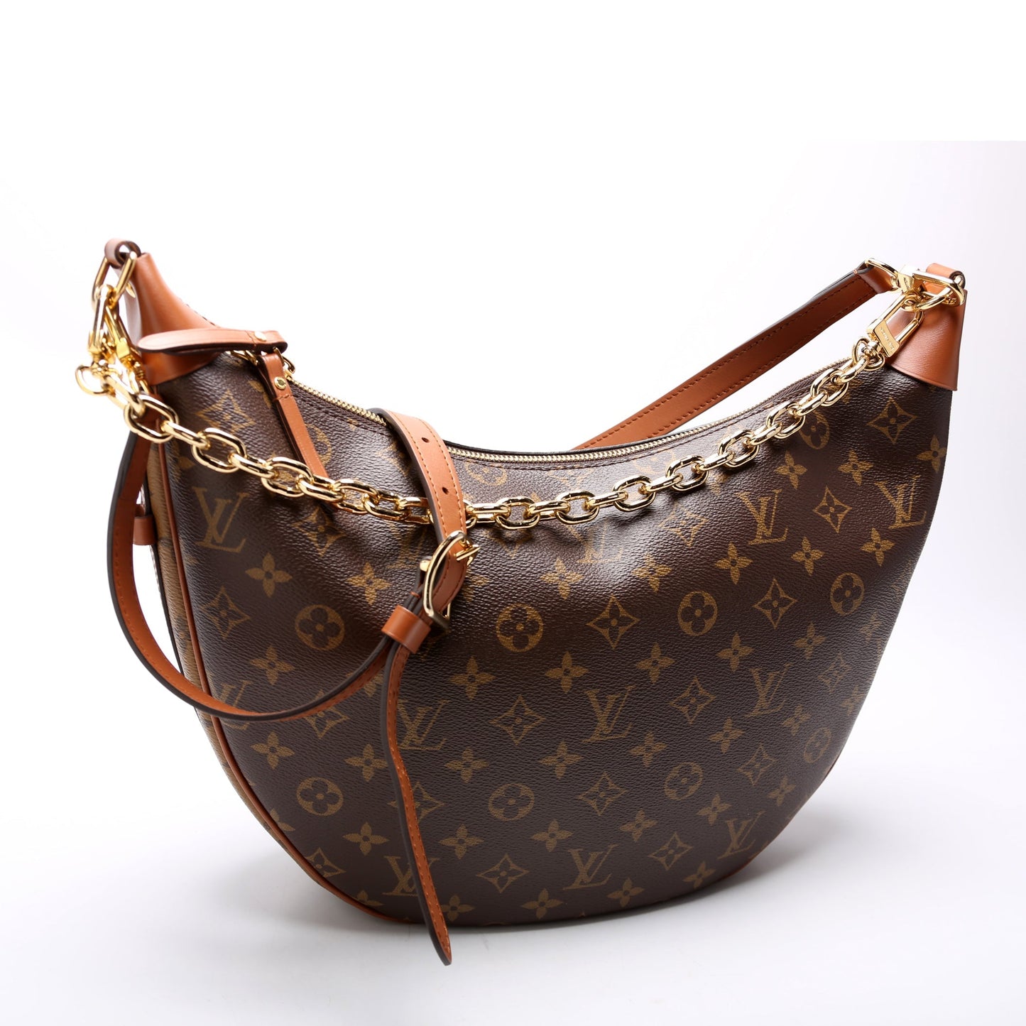 Louis Vuitton Loop Reverse Monogram Shoulder Bag Monogram 6