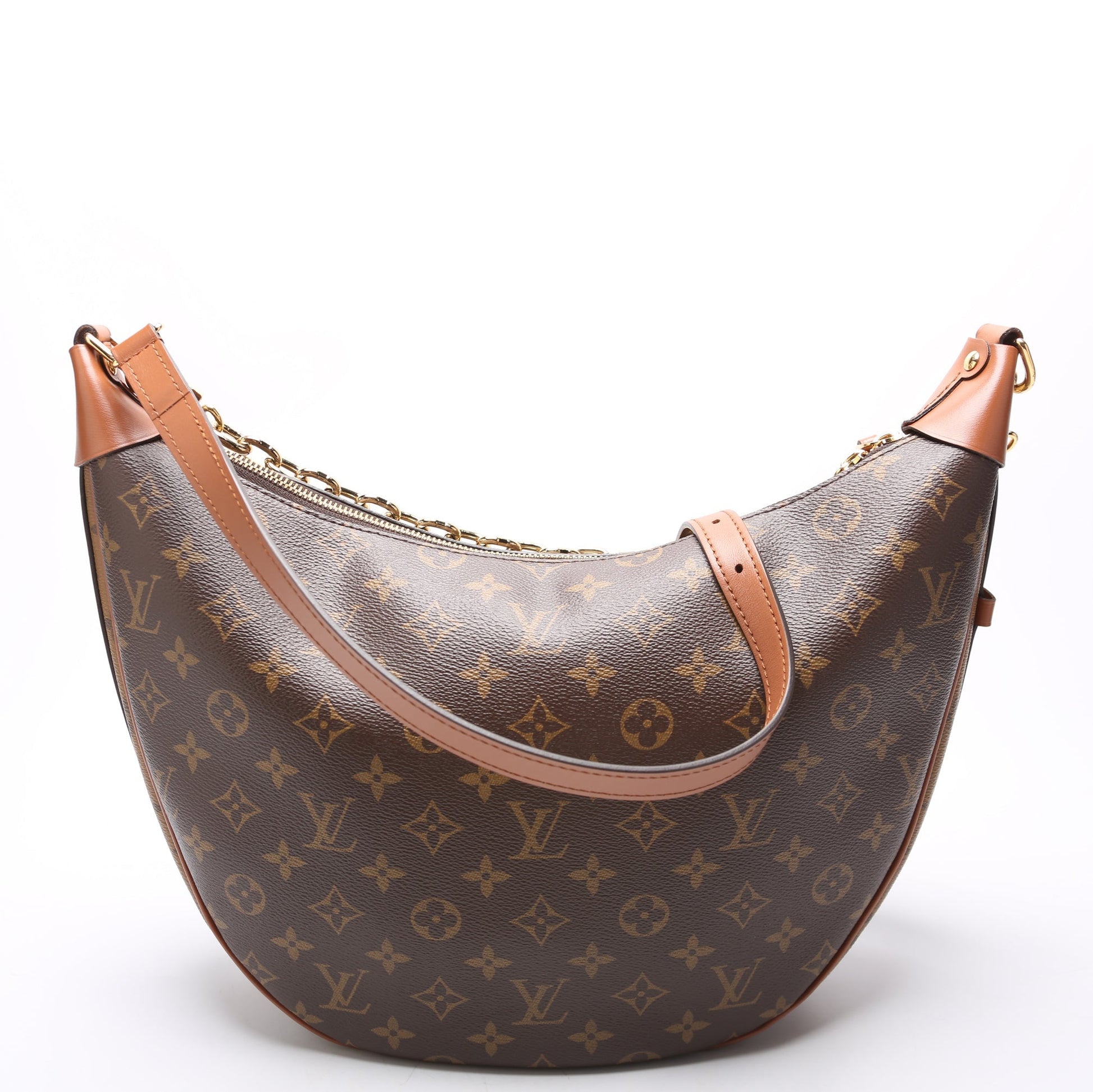 Louis Vuitton Loop Reverse Monogram Shoulder Bag Monogram 6
