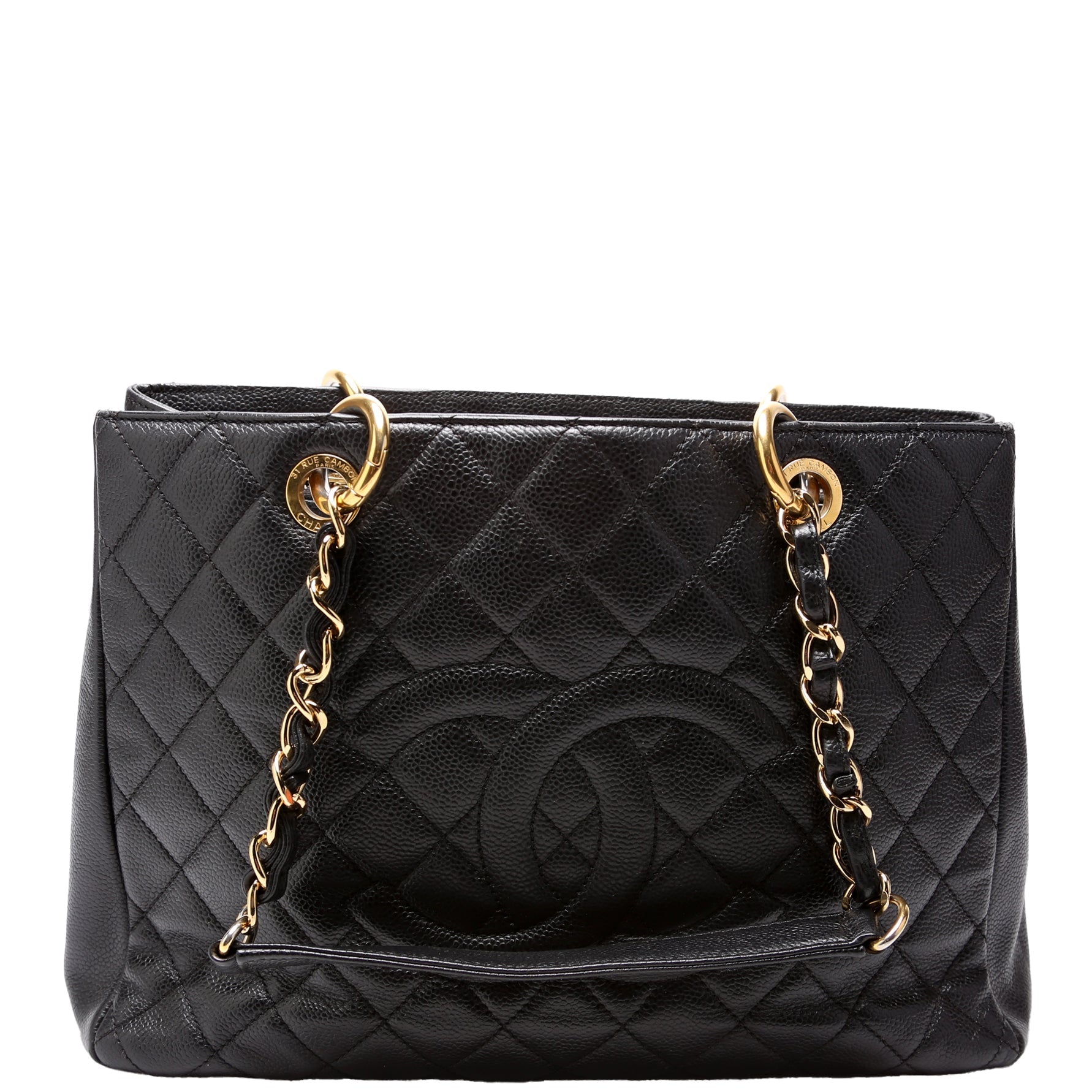Chanel Grand Shopping Caviar Tote Bag Caviar 10