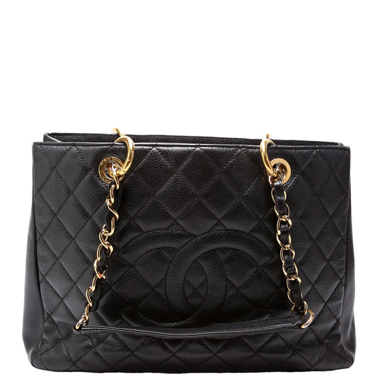 Chanel Grand Shopping Caviar Tote Bag Caviar 10