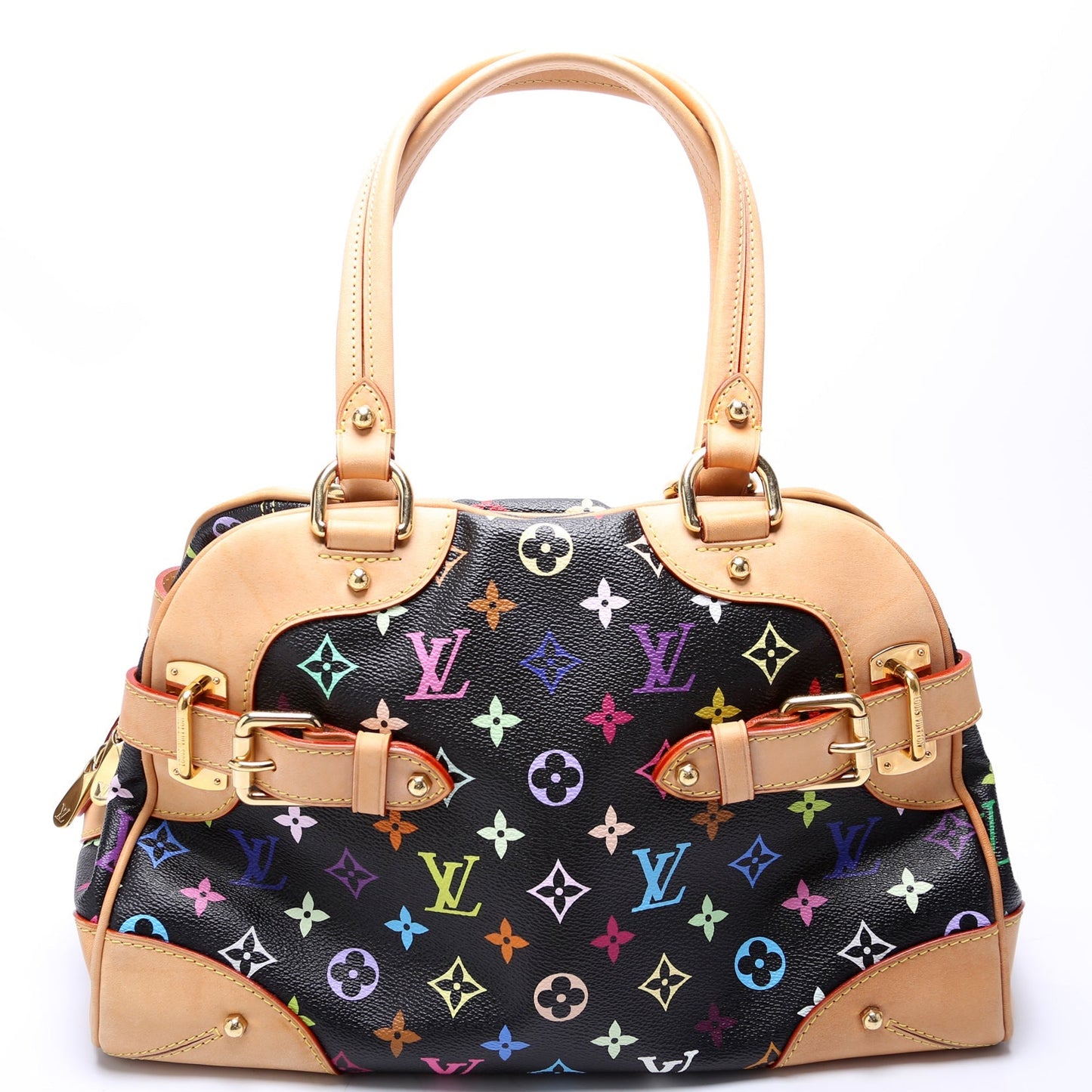 Louis Vuitton Claudia Monogram Black Multicolor Handbag