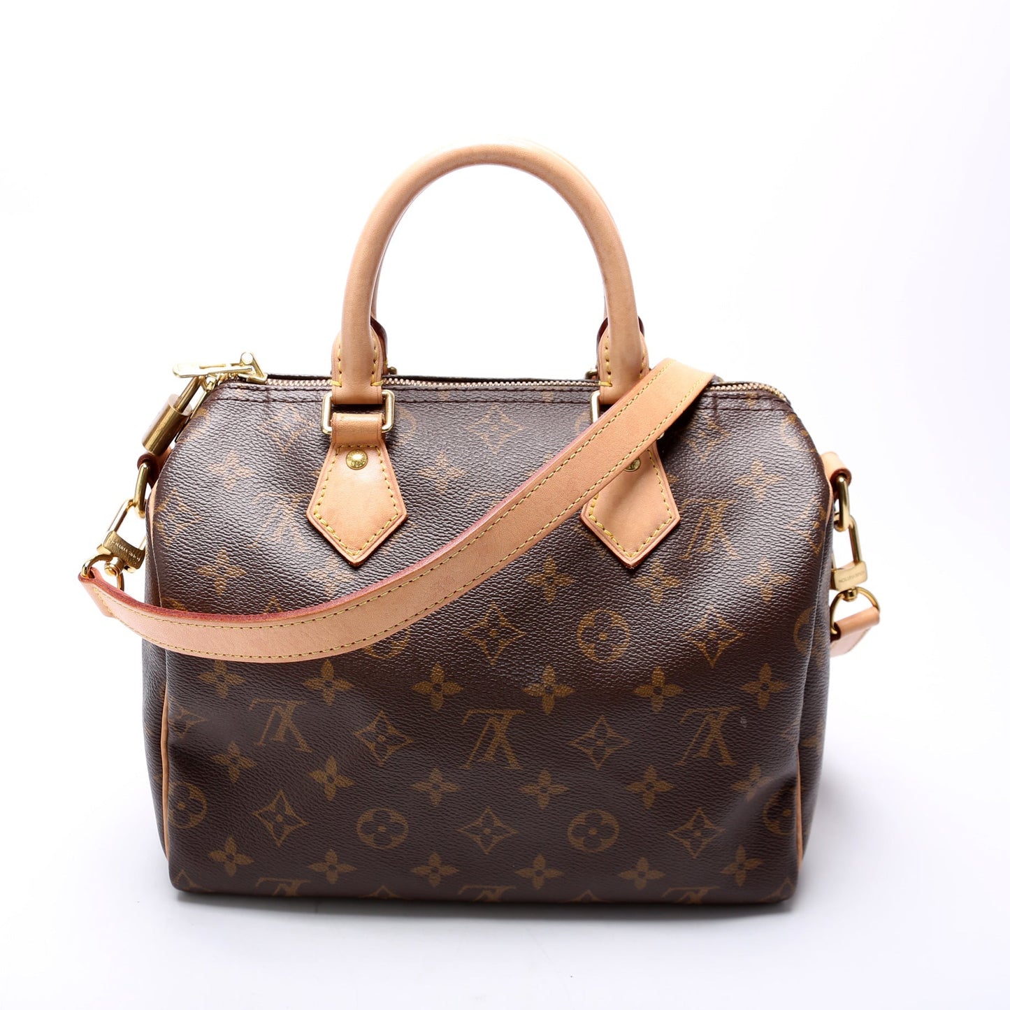 Louis Vuitton Speedy 25 Bandouliere Monogram Handbag Monogram 9