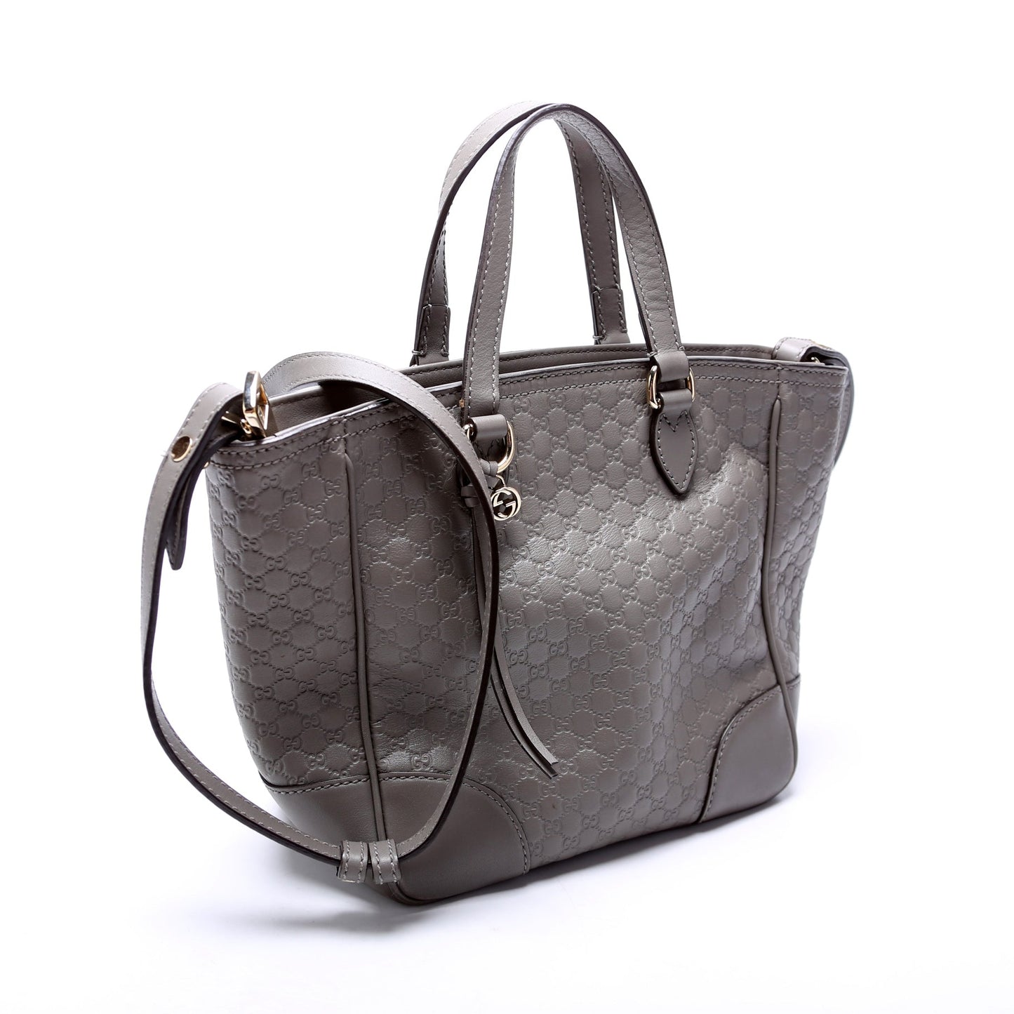 Gucci Micro Bree Grey Small Tote Bag