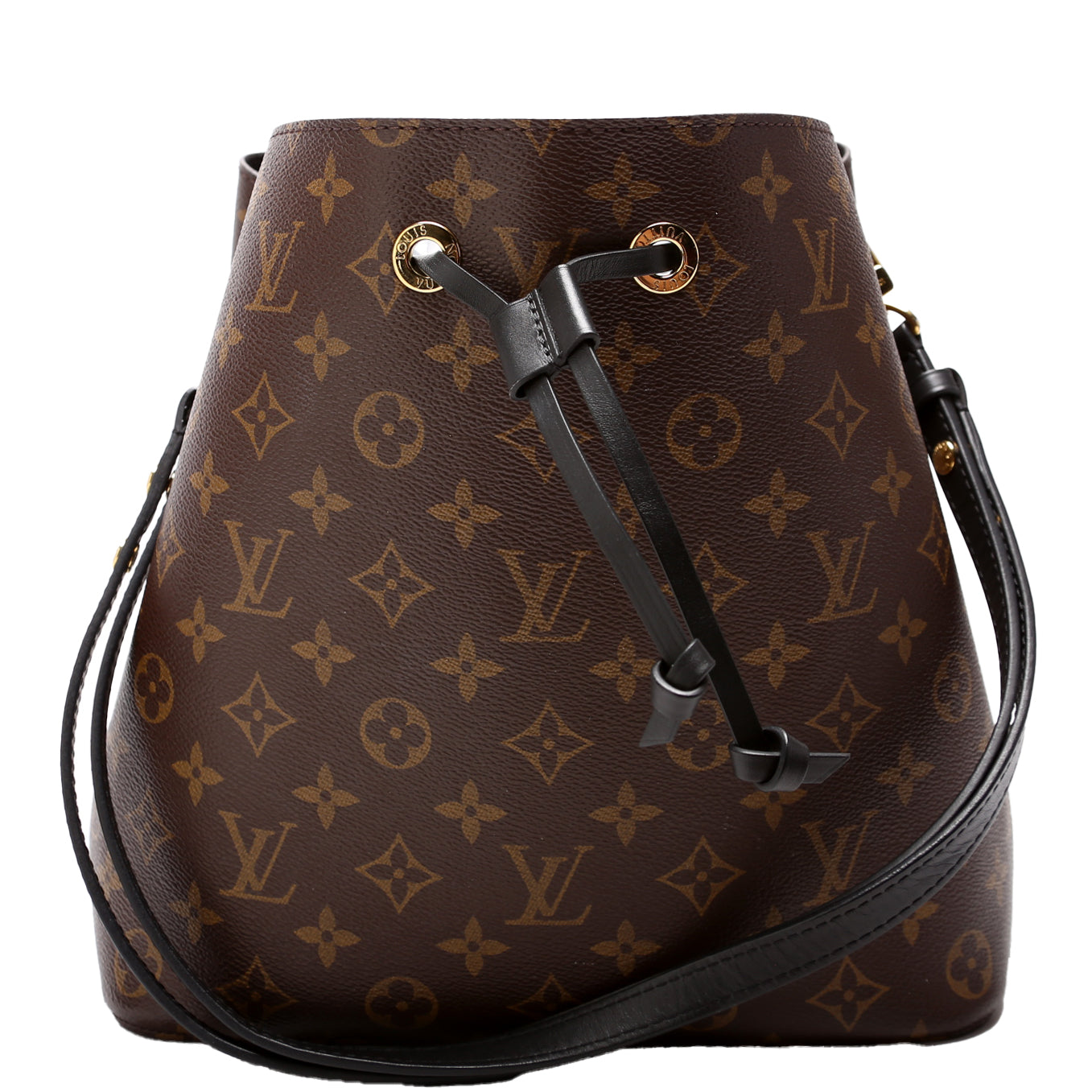 Louis Vuitton Neonoe Monogram Black Handbag