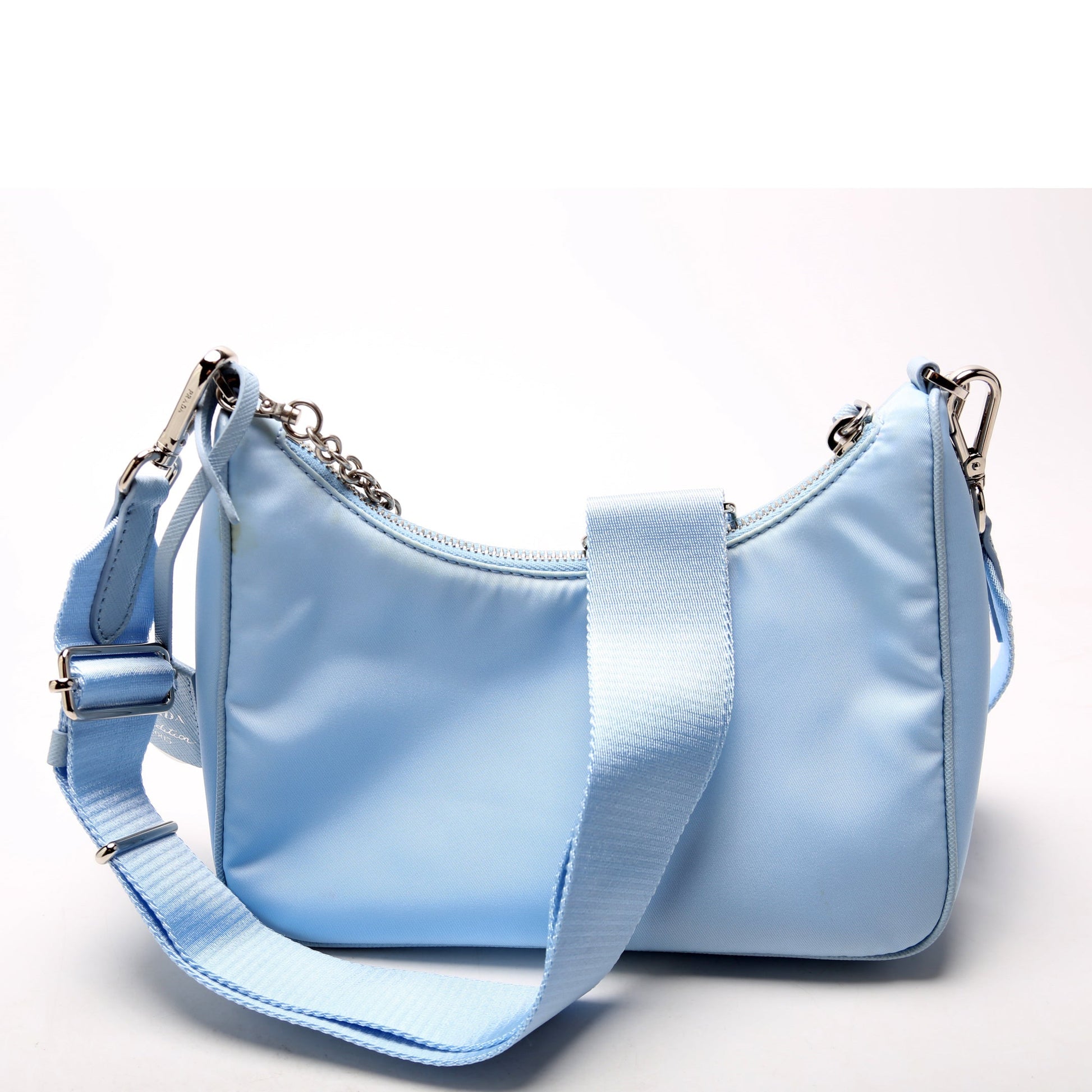 Prada Re Edition Shoulder Bag Nylon Blue