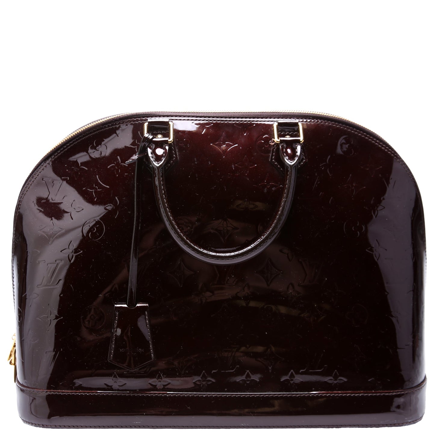Louis Vuitton Alma GM Amarante Vernis Handbag