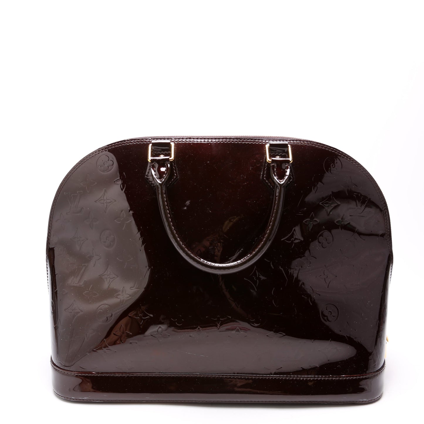 Louis Vuitton Alma GM Amarante Vernis Handbag