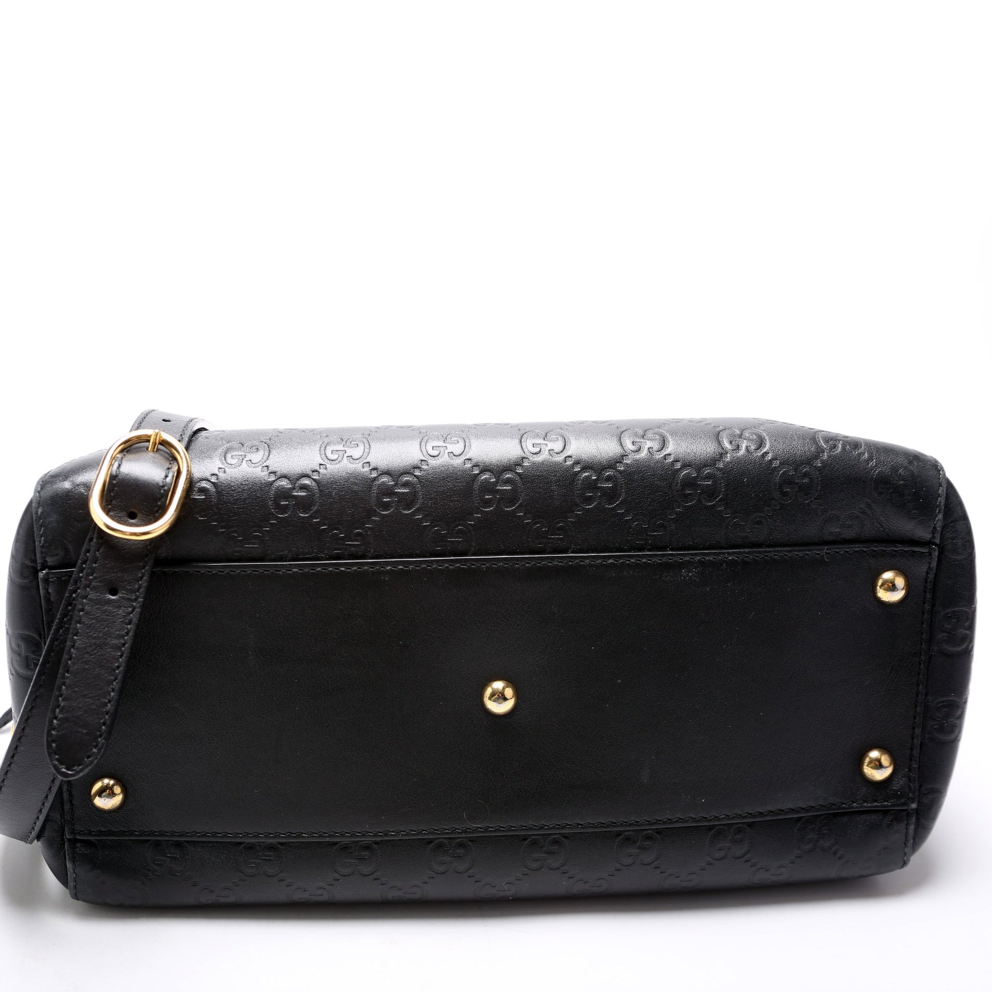 Gucci ssma Boston Black Travel Bag