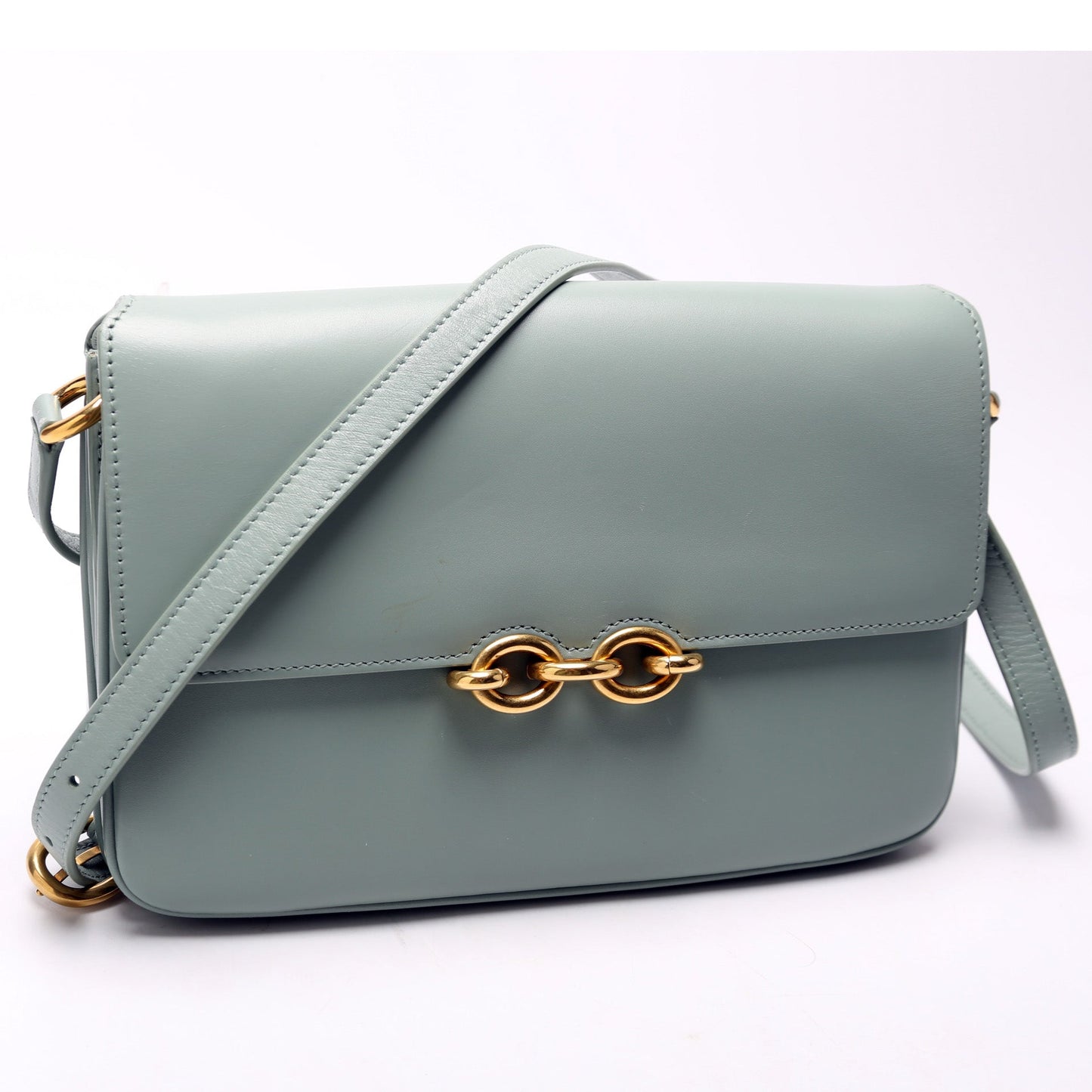 YSL Saint Laurent Saint Laurent Le Maillon Satchel Sage Bag Travel Bag