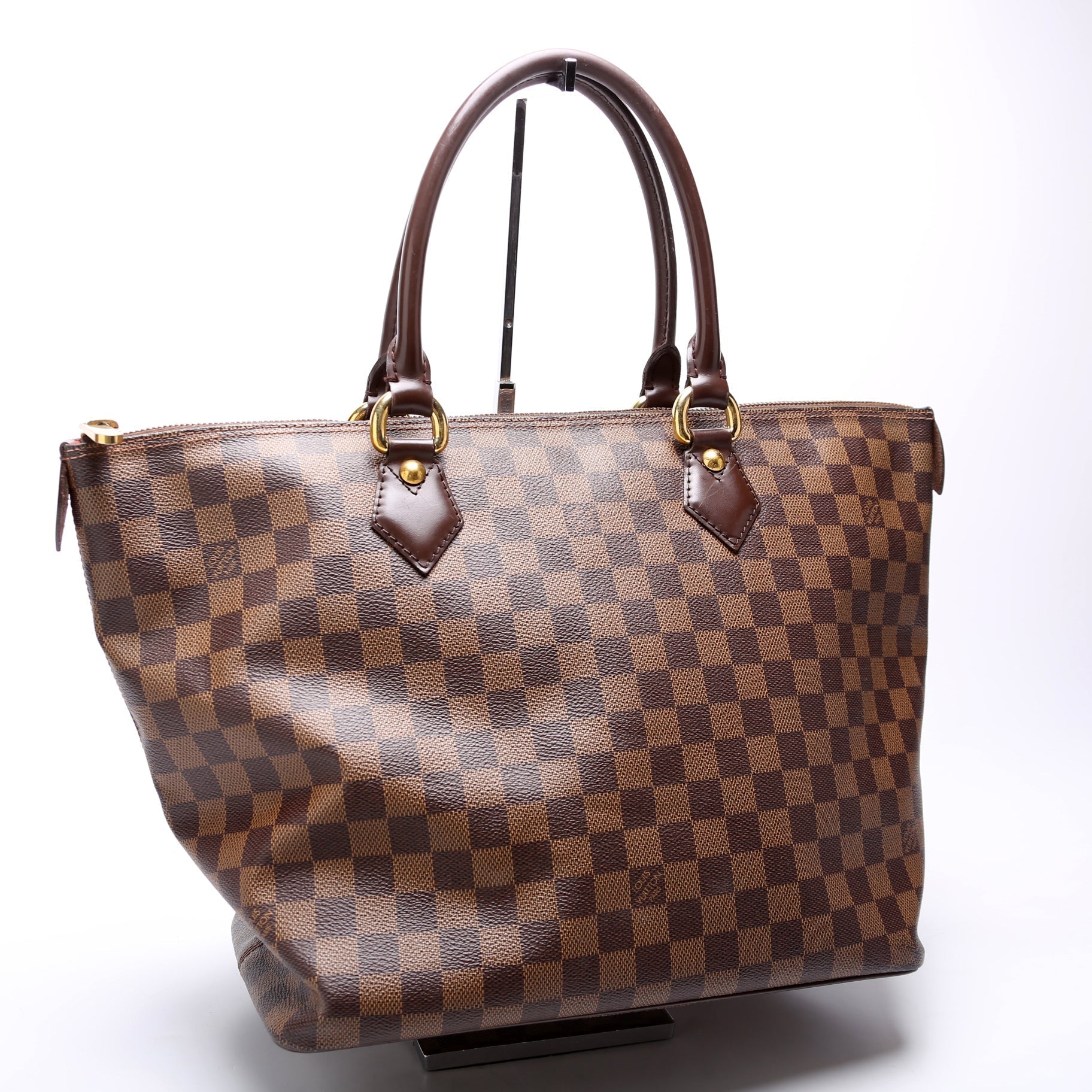 Louis Vuitton Saleya Ebene MM Damier Handbag Ebene 7