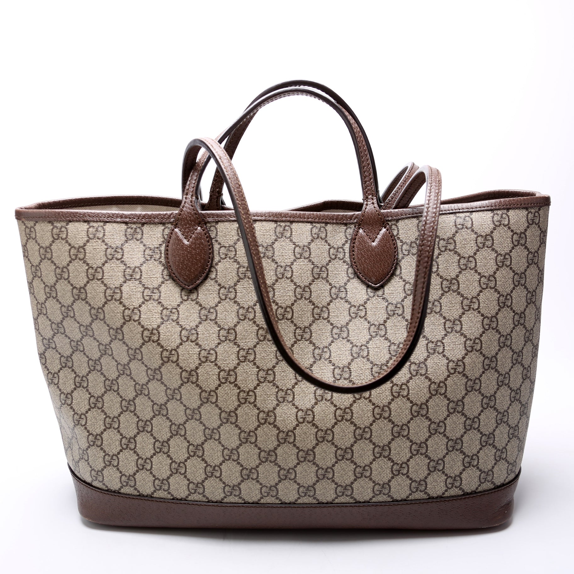 Gucci Ophidia GG Supreme Brown Medium Tote Bag