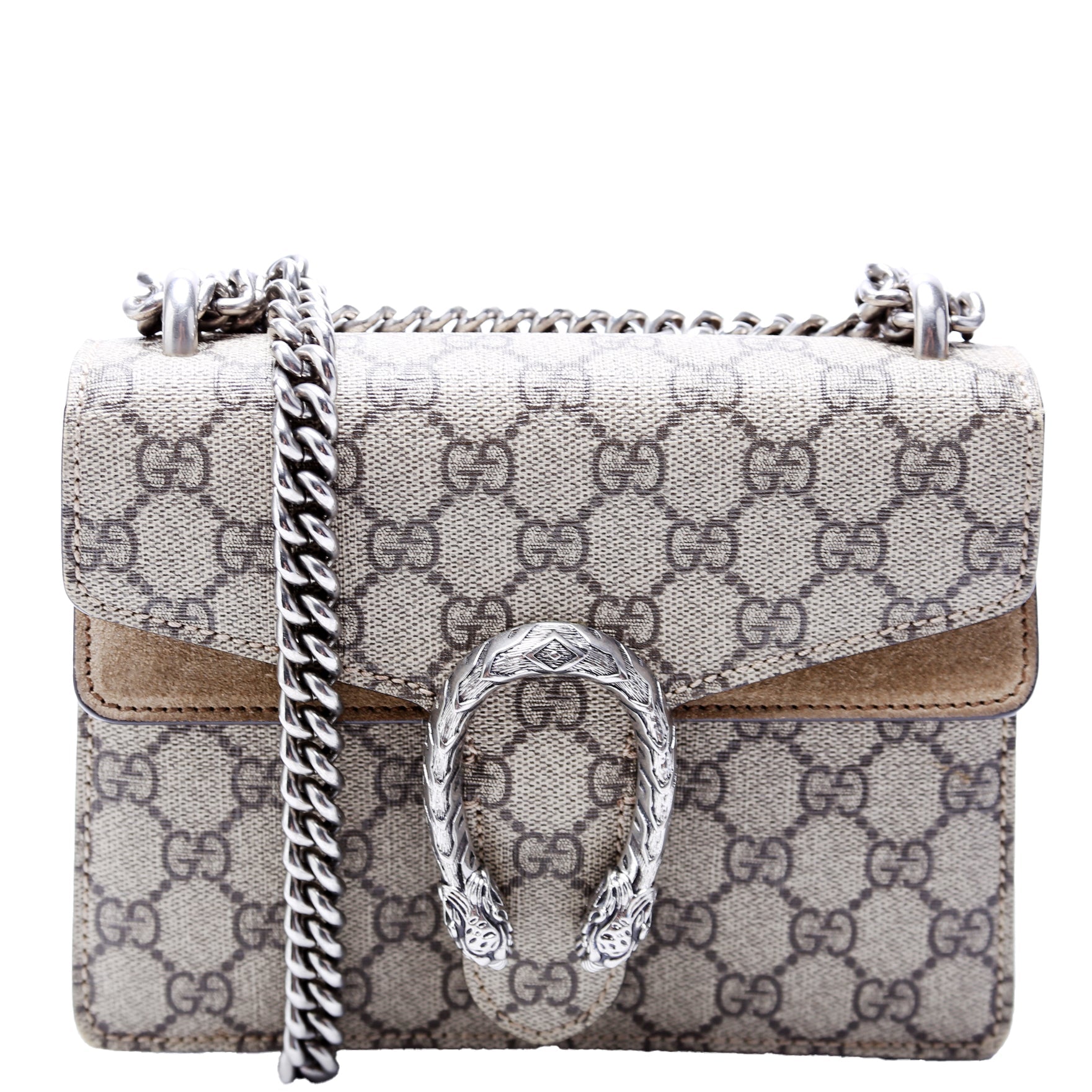 Gucci Dionysus GG Tan Mini Shoulder Bag