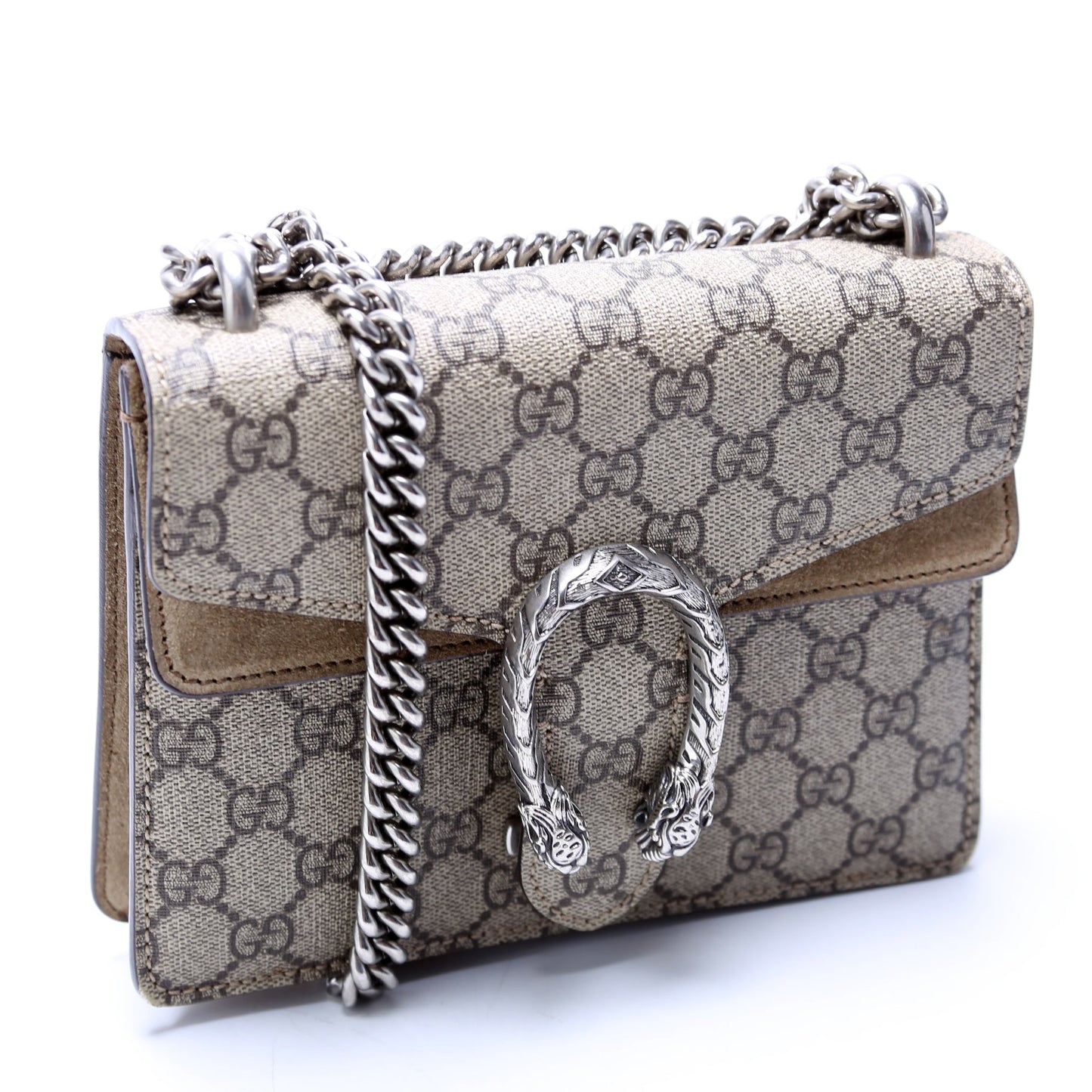 Gucci Dionysus GG Tan Mini Shoulder Bag