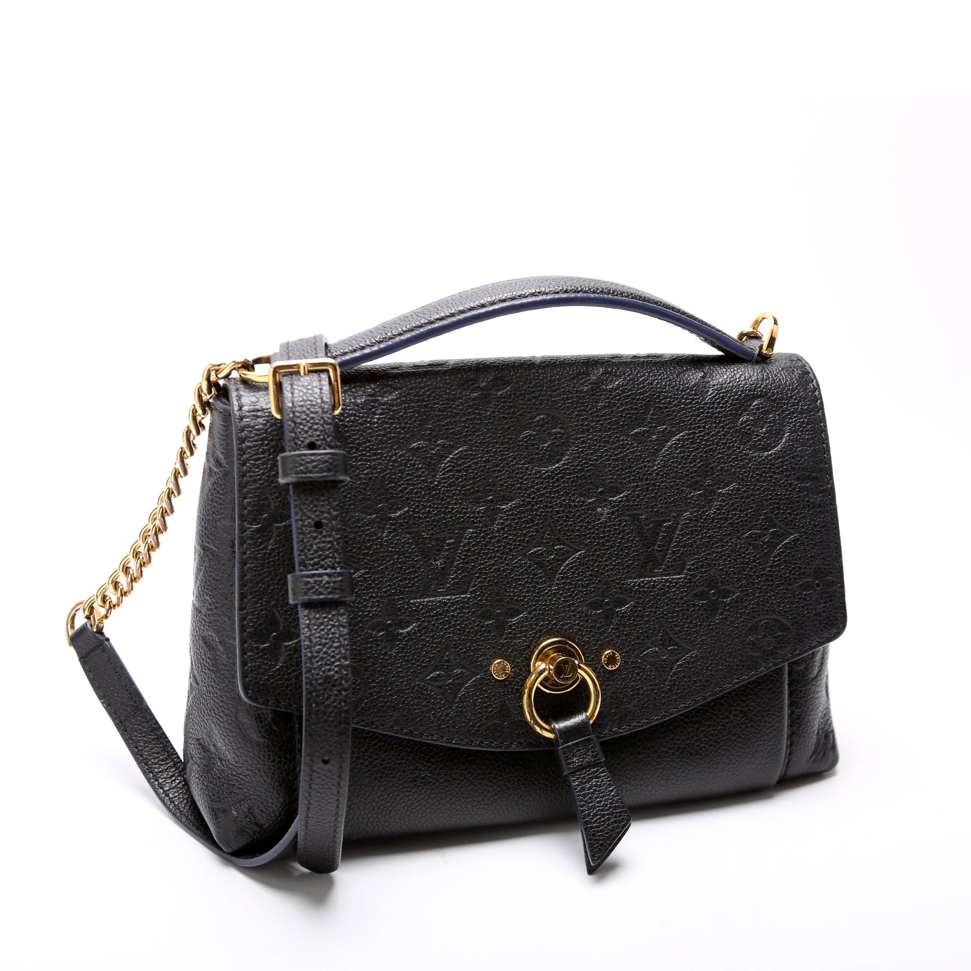 Louis Vuitton Blanche BB Empreinte Black Handbag