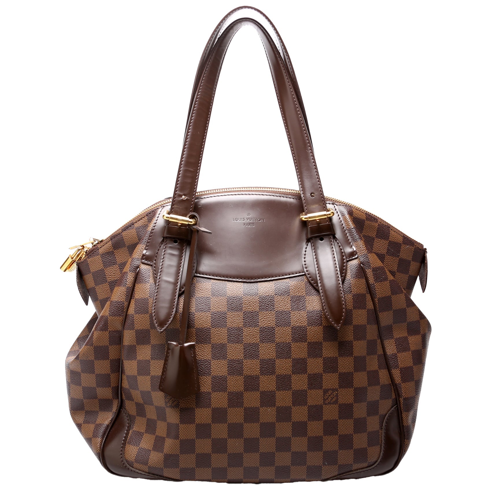 Louis Vuitton Verona Ebene MM Damier Handbag Ebene 10