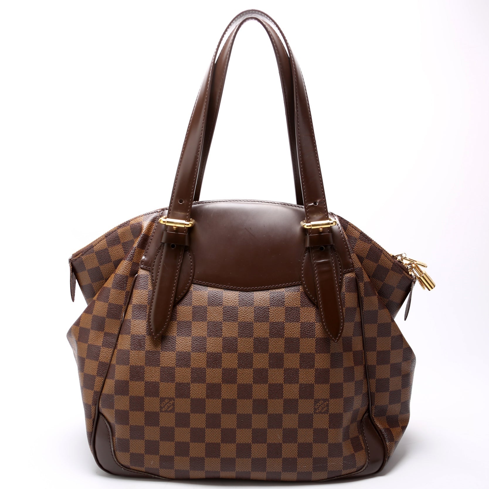 Louis Vuitton Verona Ebene MM Damier Handbag Ebene 10