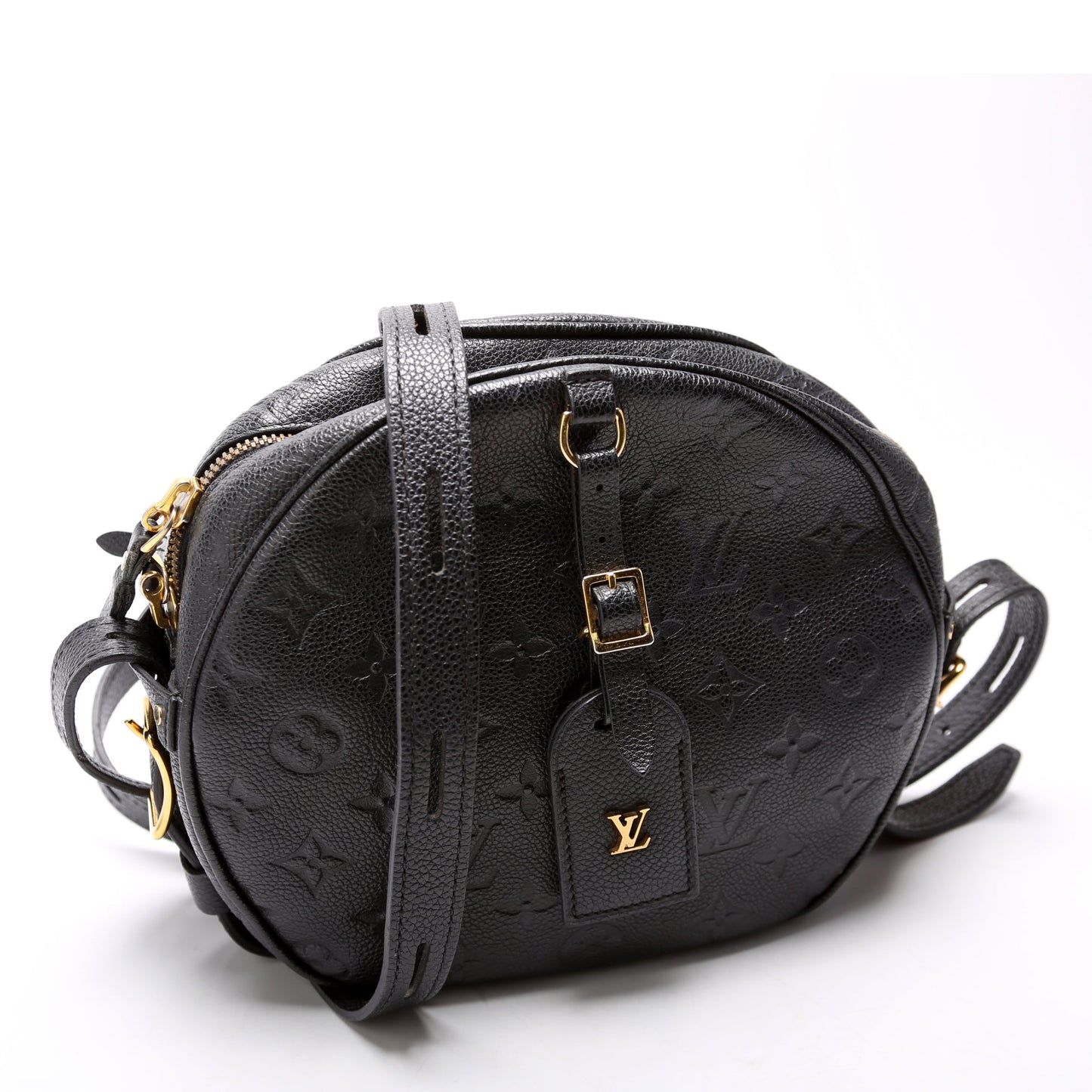 Louis Vuitton Boite Chapeau Souple MM Empreinte Black Handbag